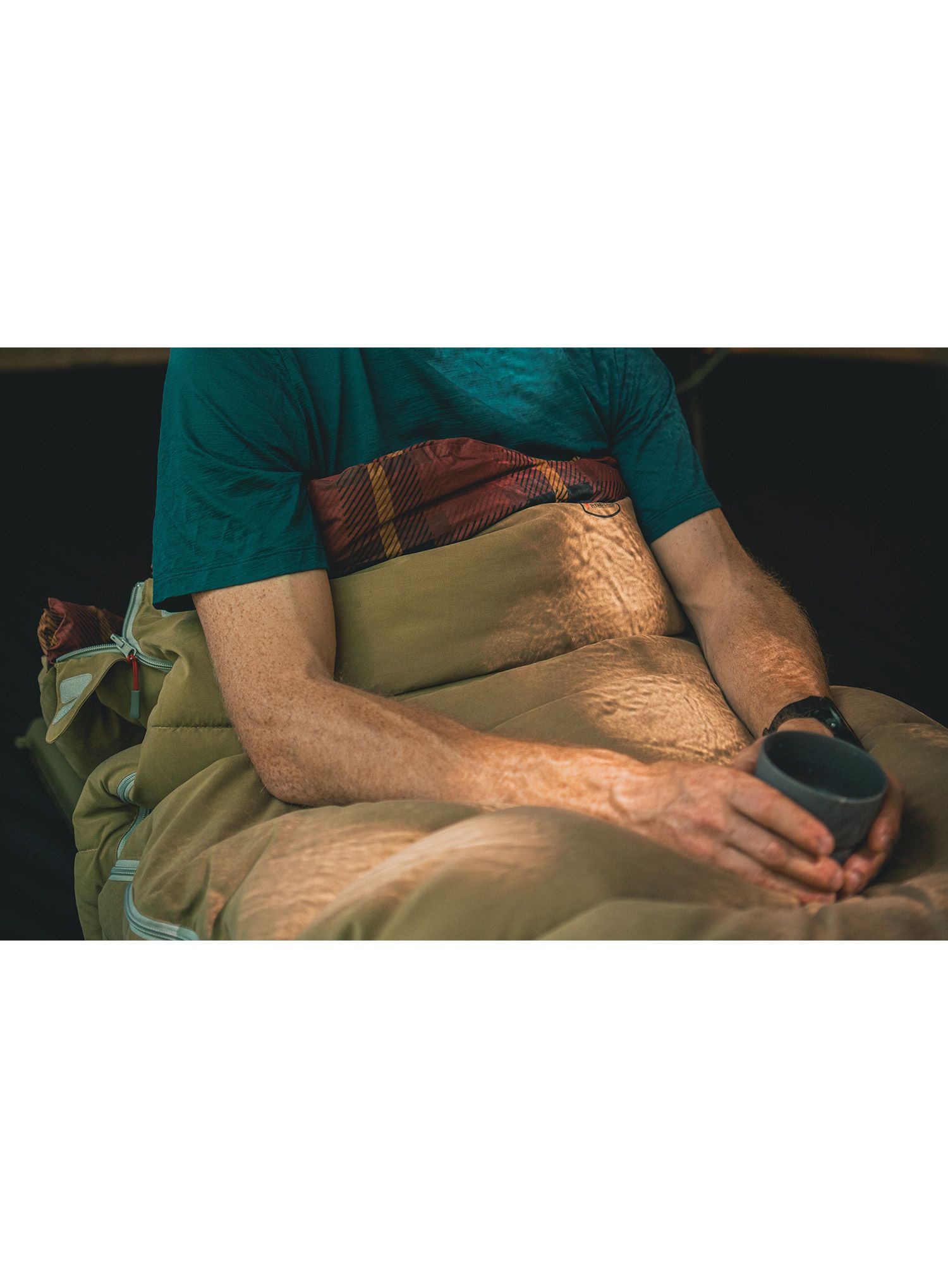 Spalna vreča Robens Basecamp (195 cm) - khaki