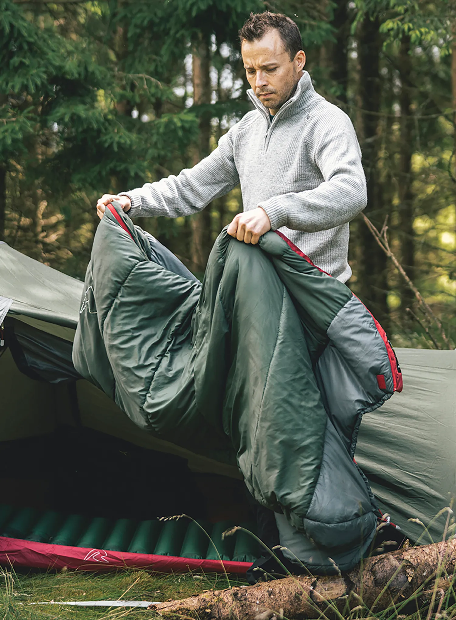 Spalna vreča Robens Glacier III (195 cm) - green