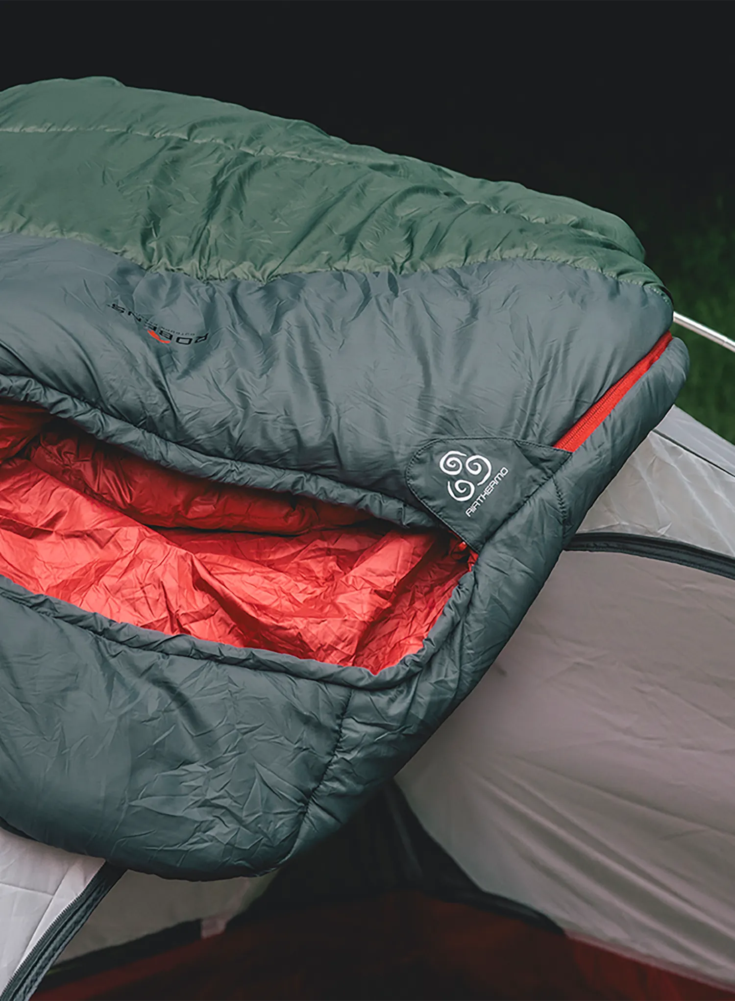 Spalna vreča Robens Glacier II (195 cm) - green