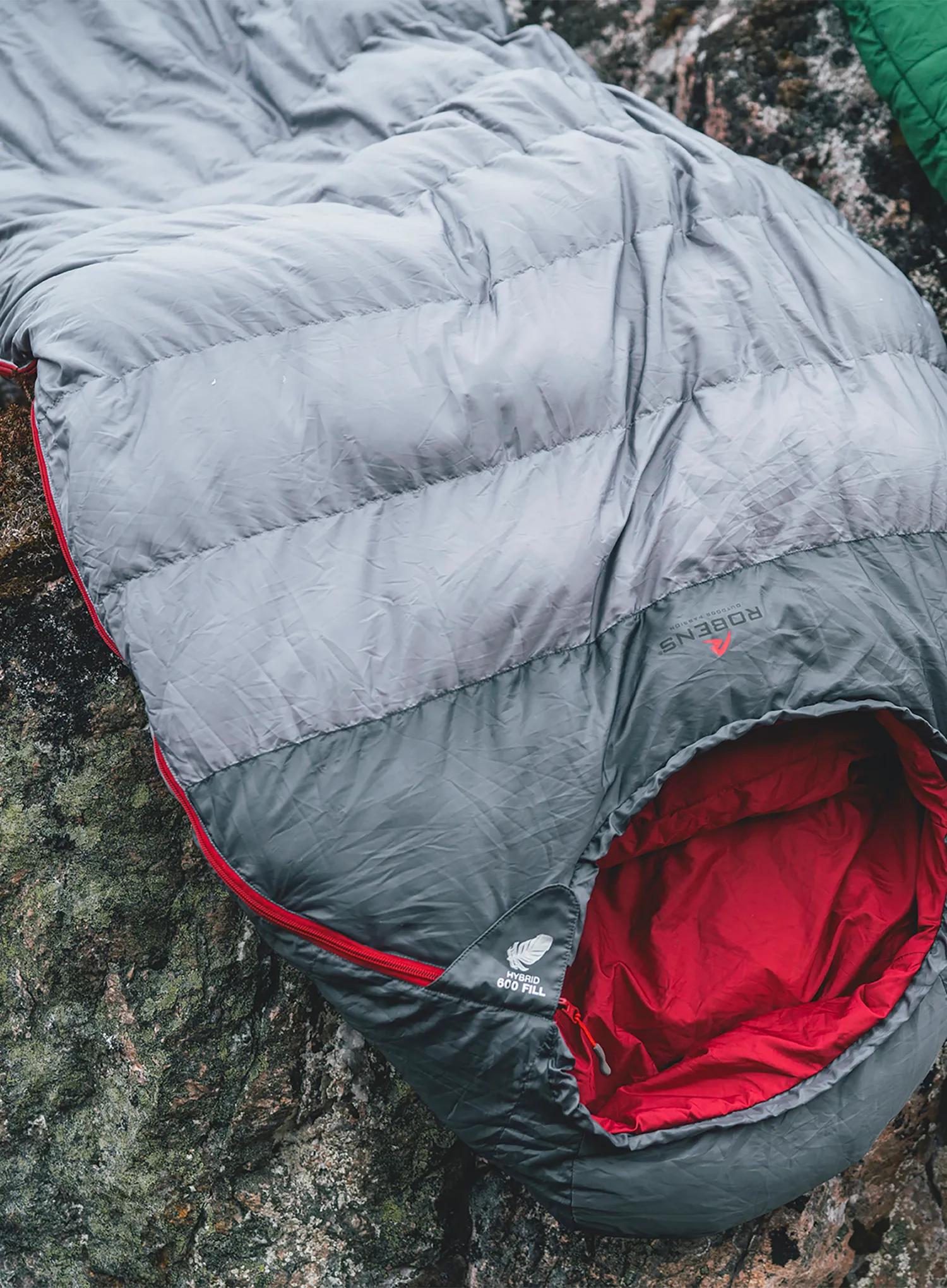 Spalna vreča Robens Gully 300 (195 cm) - gray