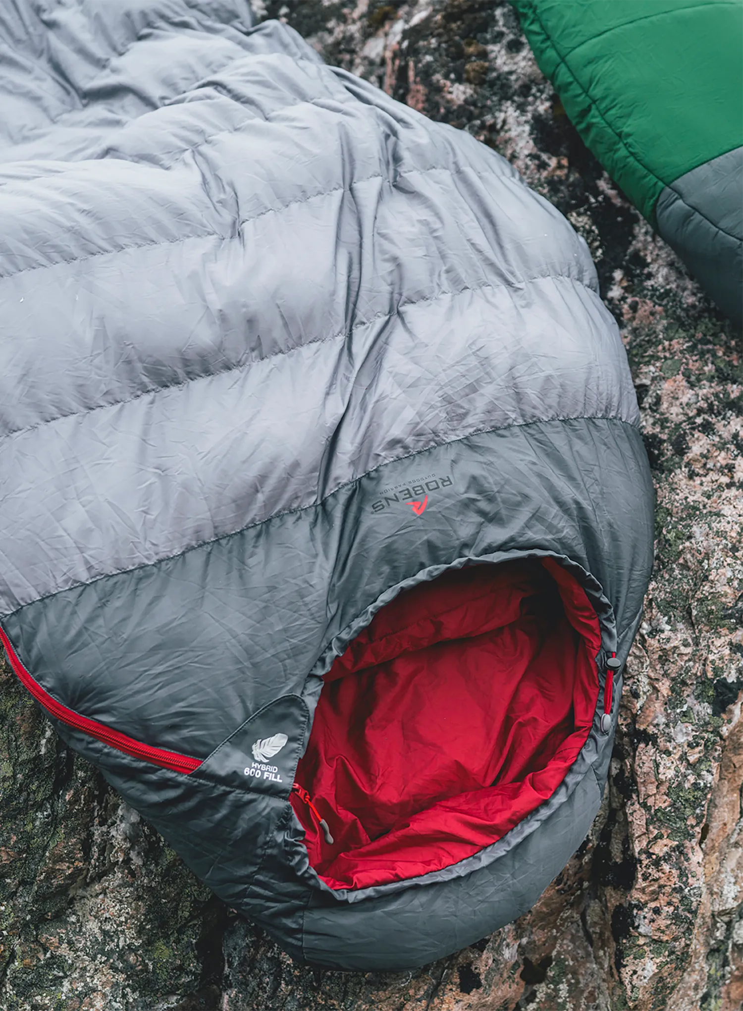Spalna vreča Robens Gully 600 (195 cm) - gray