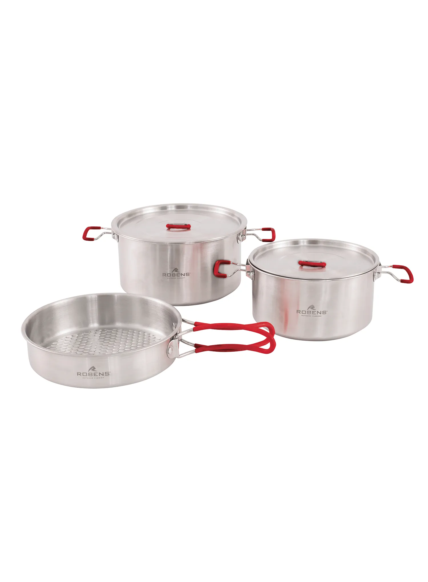 Komplet loncev Robens Sierra Steel Cook Set L
