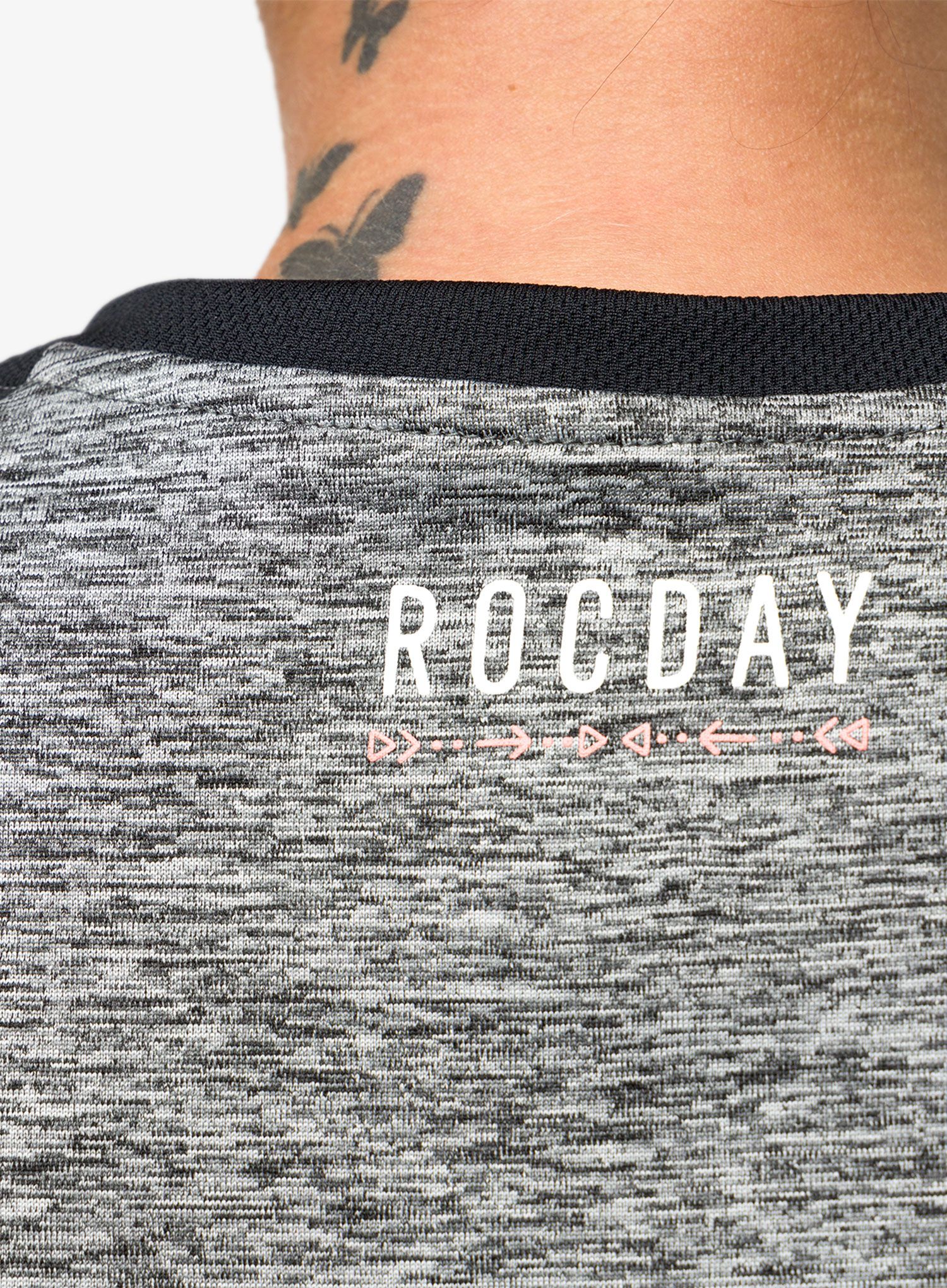 Ženska kolesarska jopa Rocday Camber - melange/black