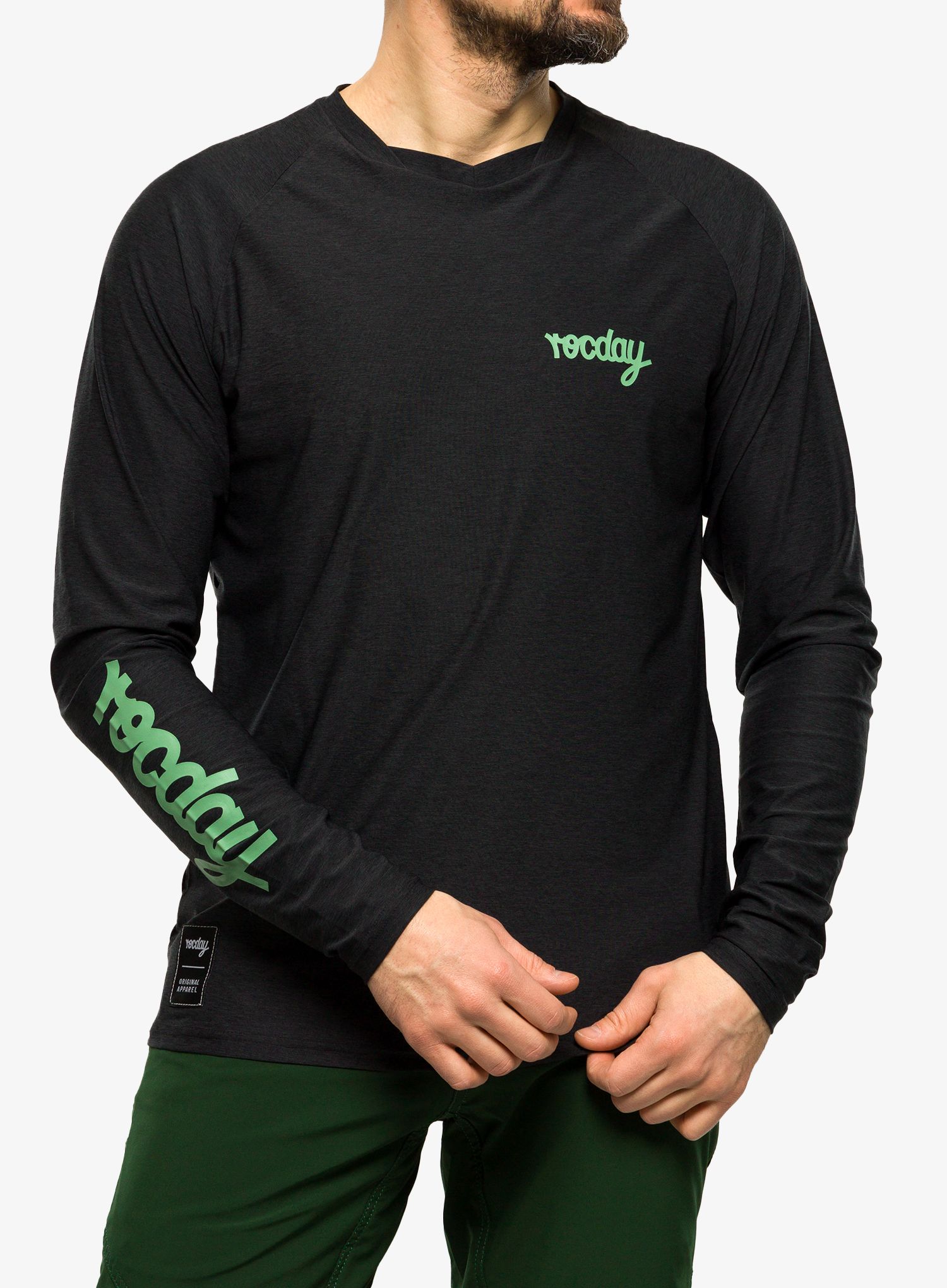 Kolesarska jopa Rocday Evo Race - black/green