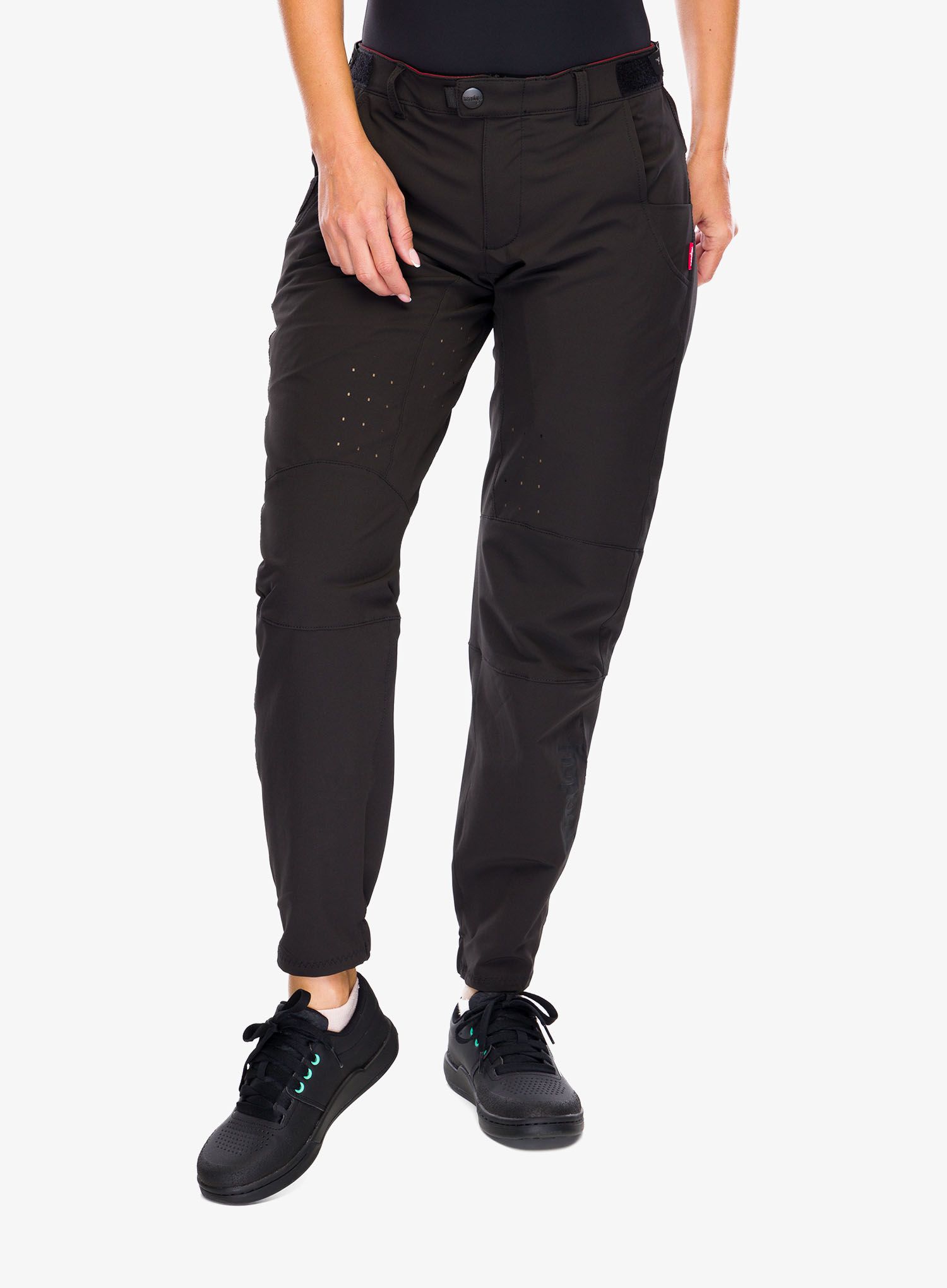 Kolesarske hlače Rocday Lite Long - black