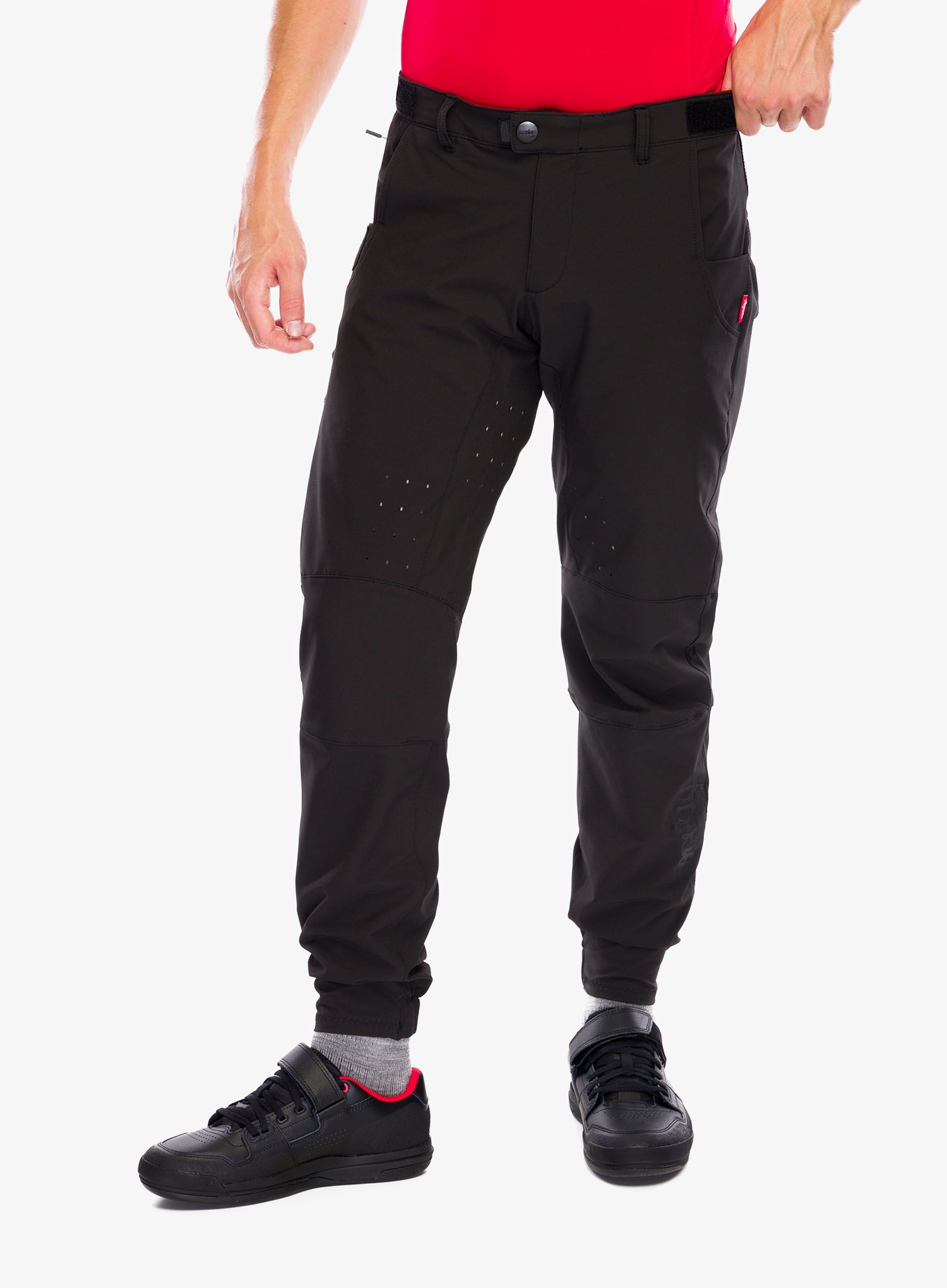 Kolesarske hlače Rocday Lite Long - black