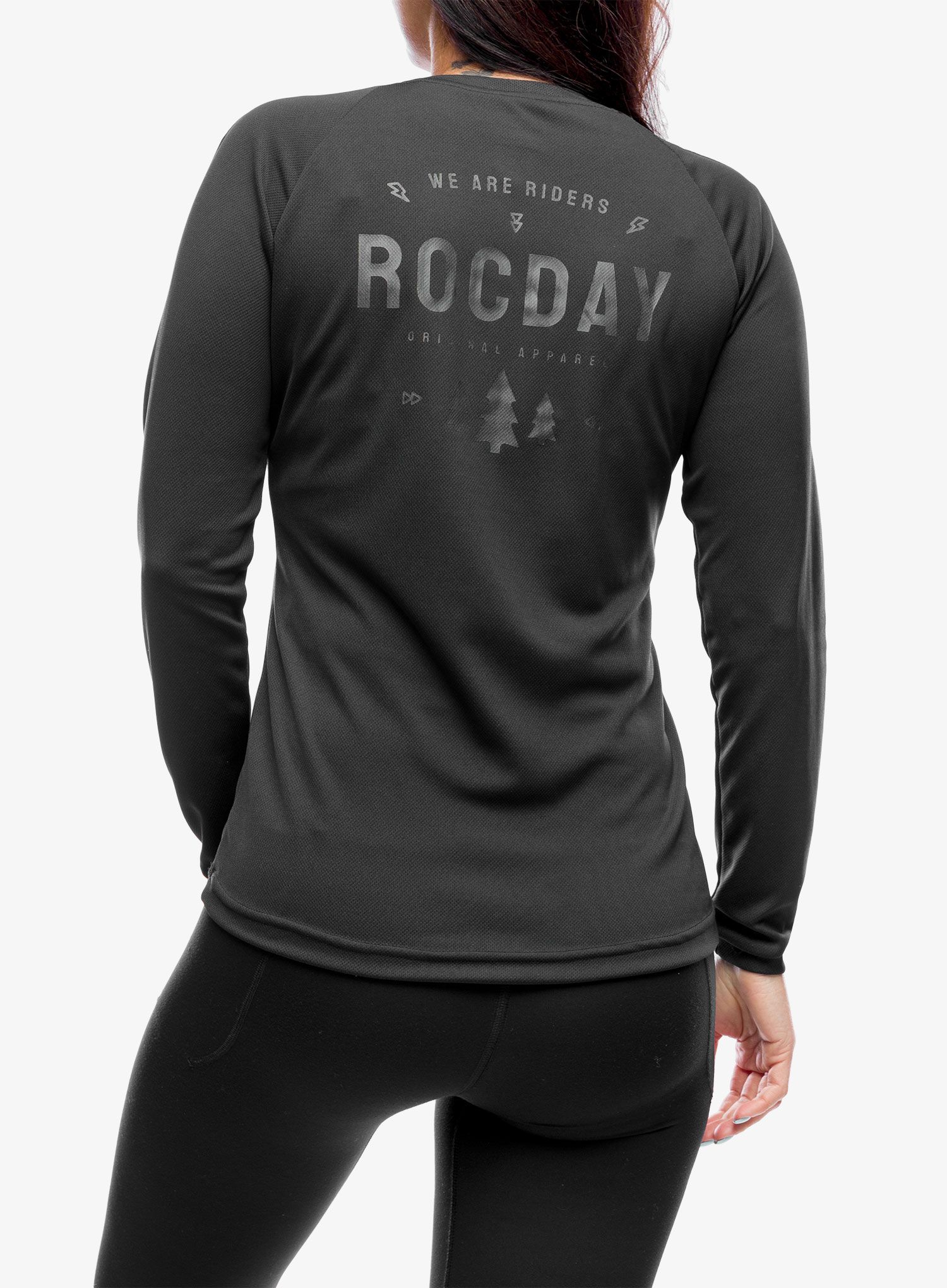 Ženska kolesarska jopa Rocday Patrol - black