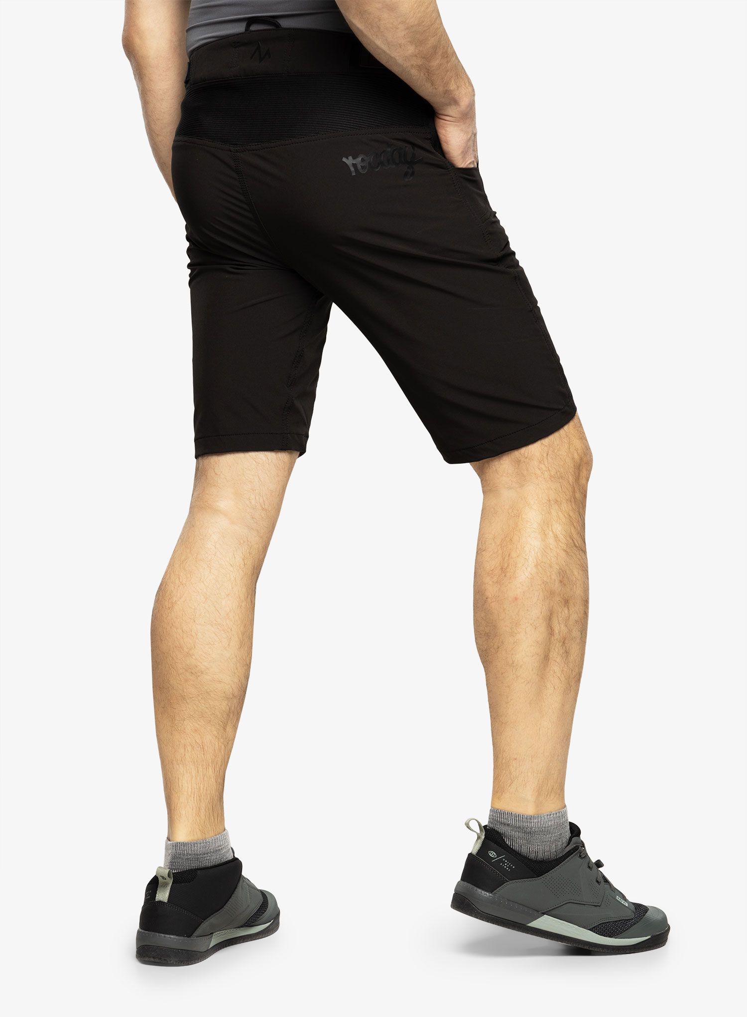 Kolesarske kratke hlače Rocday Roc Gravel - black