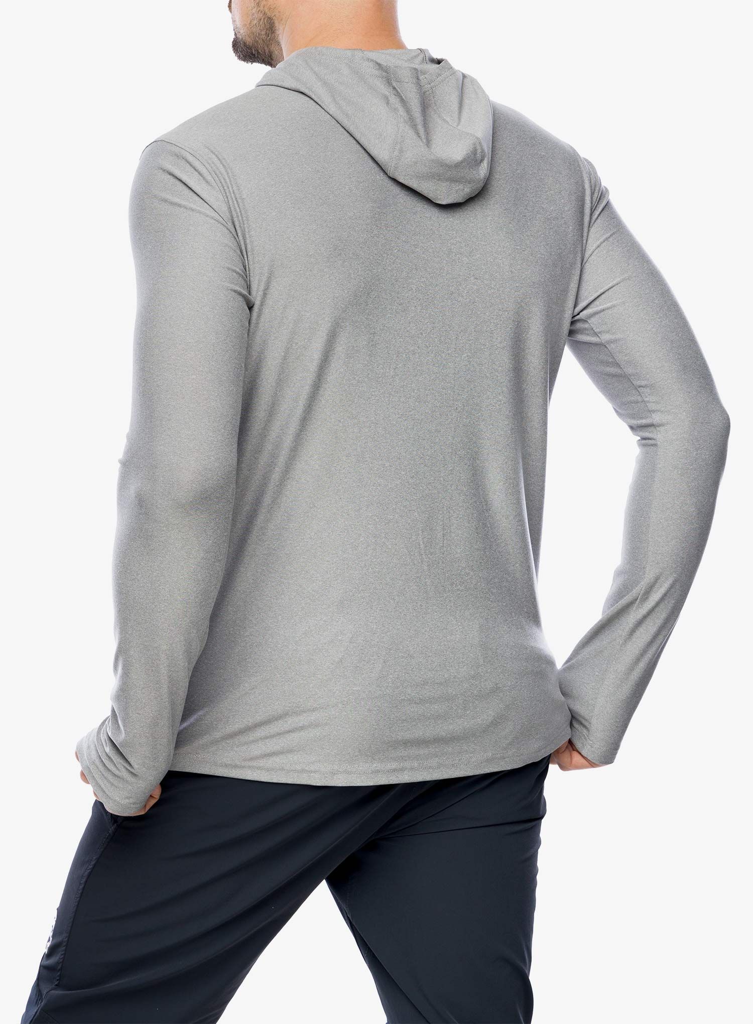Jopica s kapuco Royal Robbins Amp Lite Hoodie - lt pewter htr