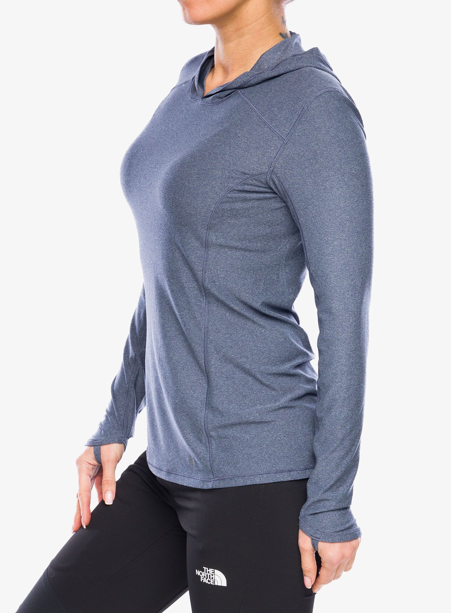 Ženska jopa s kapuco Royal Robbins Amp Lite Hoodie - navy htr
