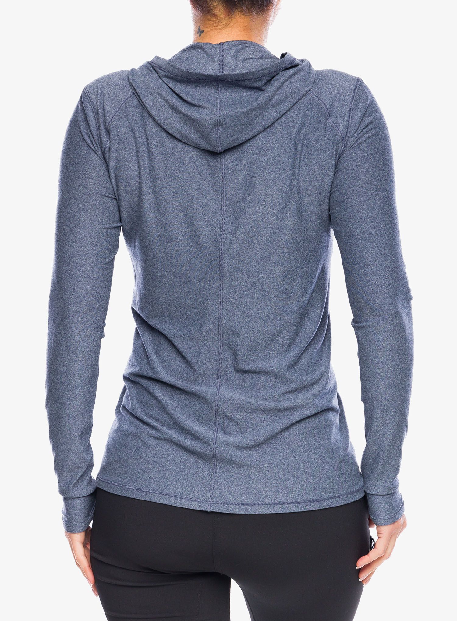 Ženska jopa s kapuco Royal Robbins Amp Lite Hoodie - navy htr