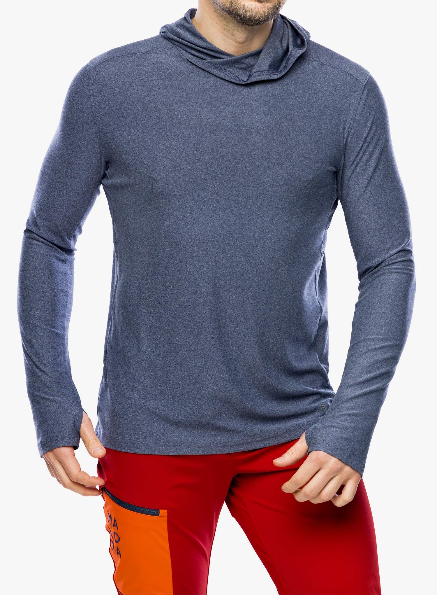 Jopica Royal Robbins Amp Lite Hoodie - navy htr