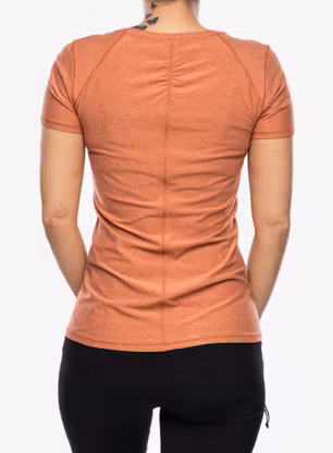 Ženska športna majica Royal Robbins Amp Lite SS - baked clay htr