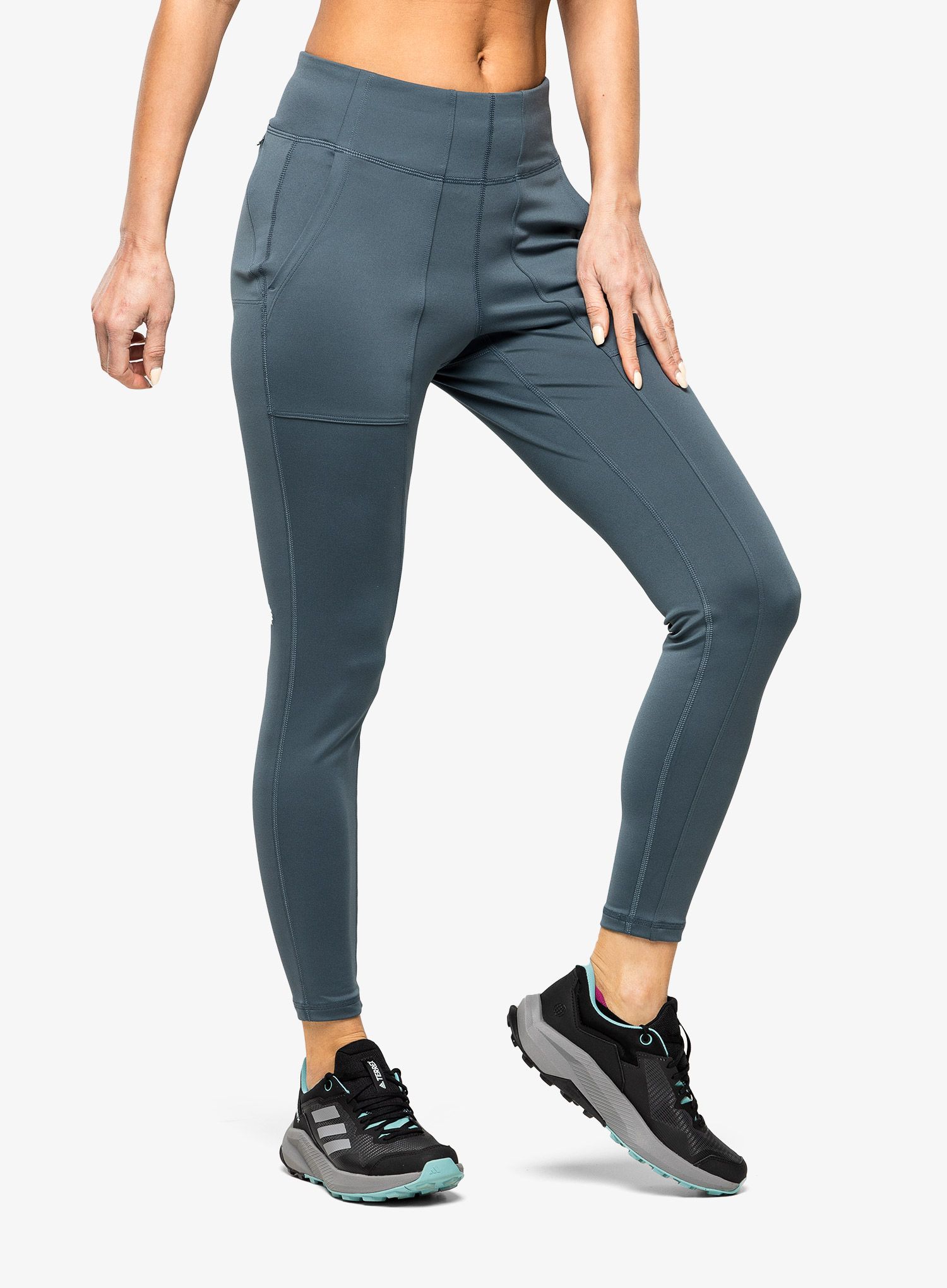 Ženske pajkice Royal Robbins Backcountry Pro 7/8 Legging - slate