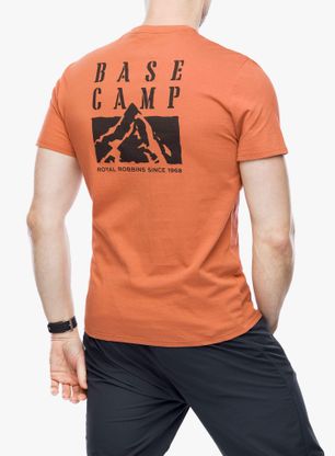 Majica s kratkimi rokavi Royal Robbins Basecamp Tee - baked clay