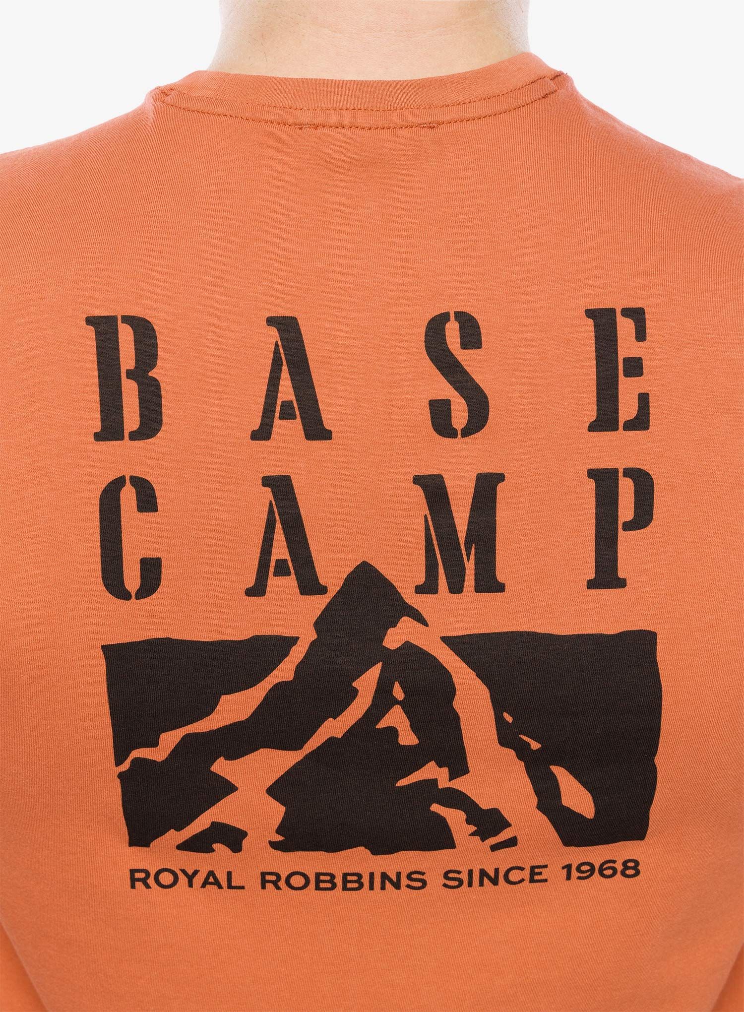 Majica s kratkimi rokavi Royal Robbins Basecamp Tee - baked clay