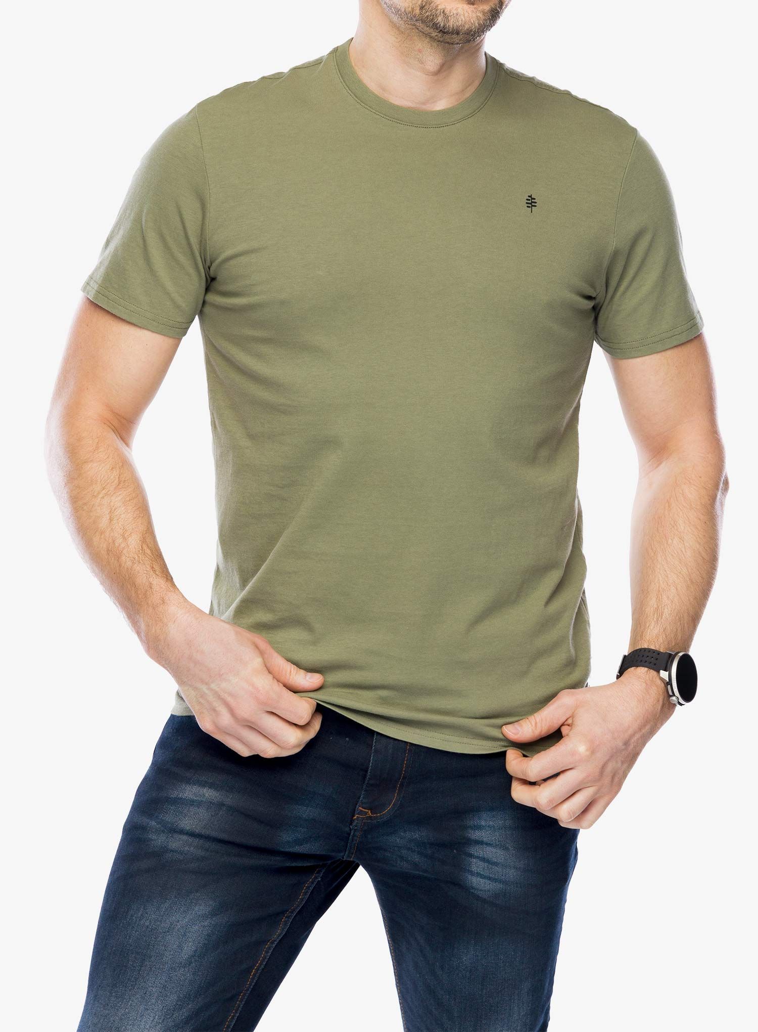 Bombažna majica Royal Robbins Basecamp Tee - fiddlehead