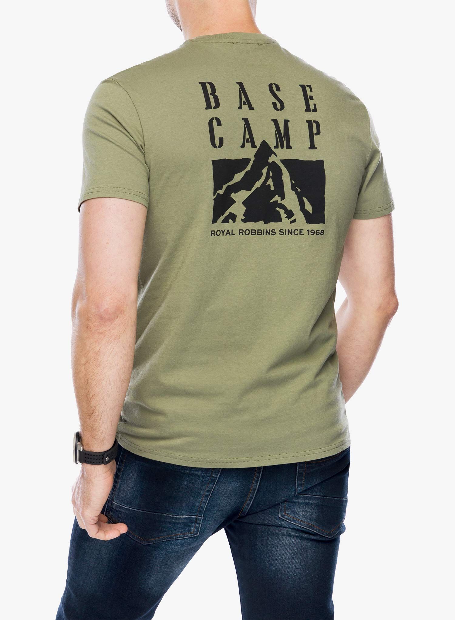 Bombažna majica Royal Robbins Basecamp Tee - fiddlehead