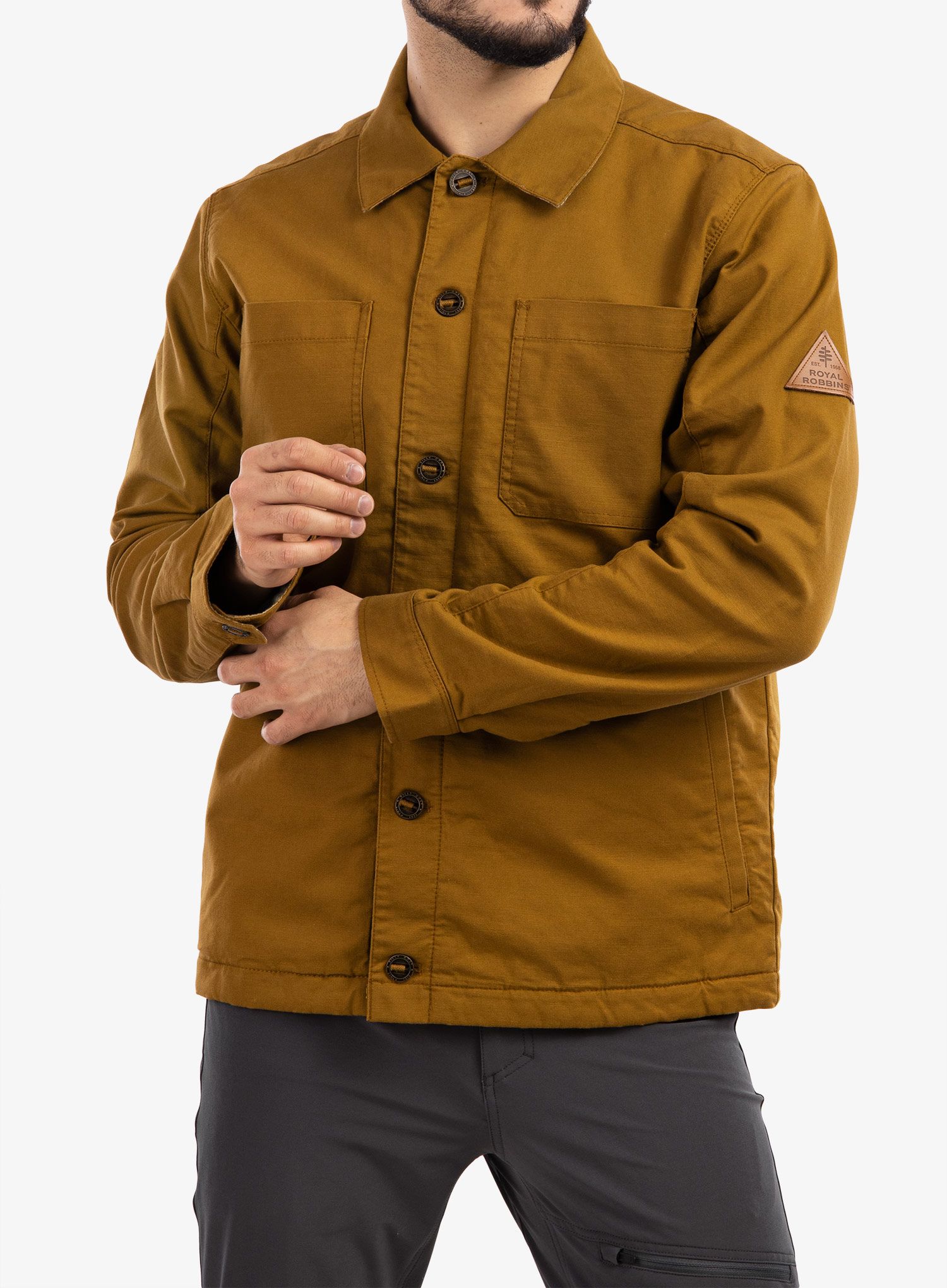 Moška jakna Royal Robbins Billy Goat II Insulated Jacket - coyote