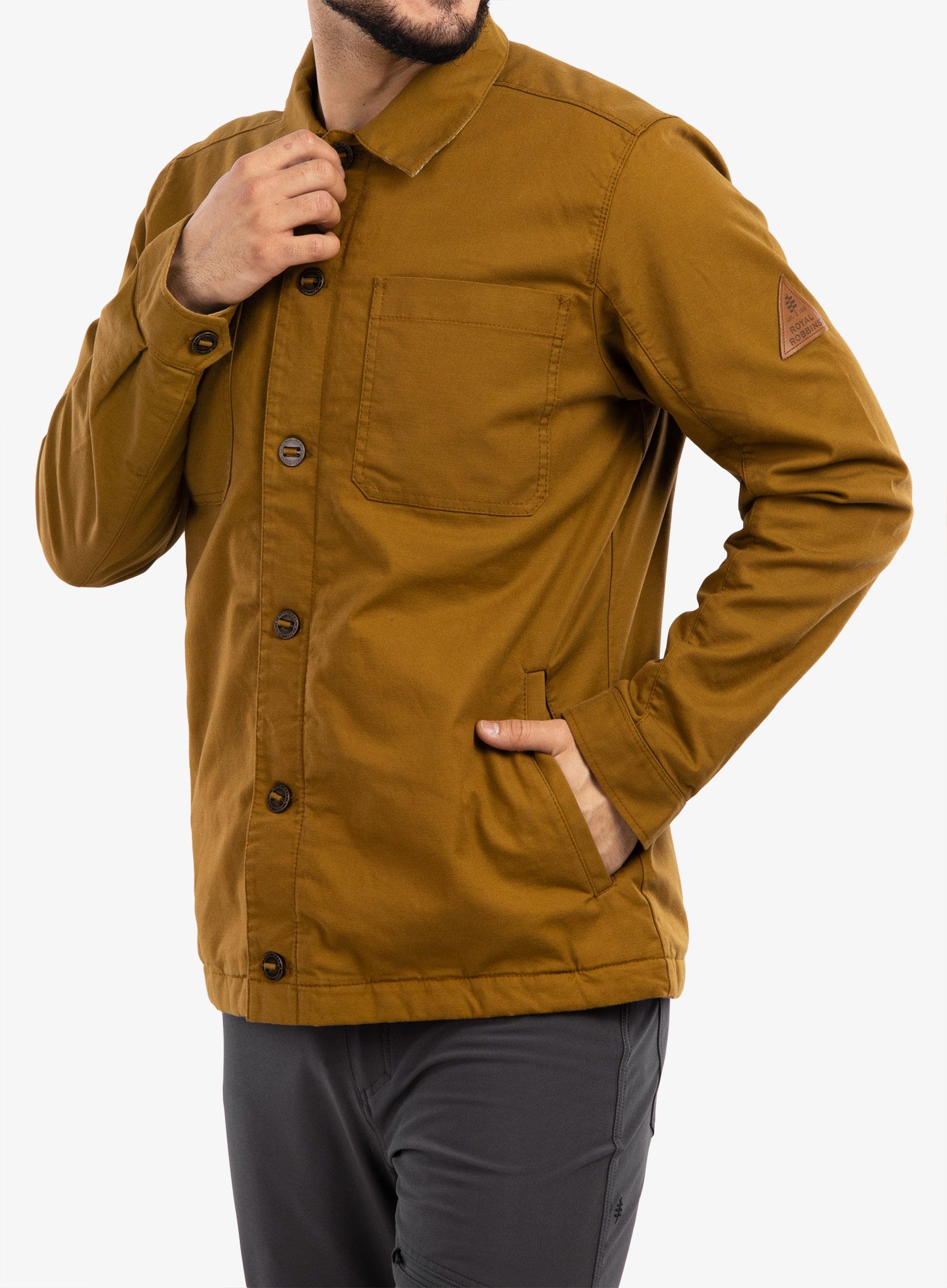 Moška jakna Royal Robbins Billy Goat II Insulated Jacket - coyote