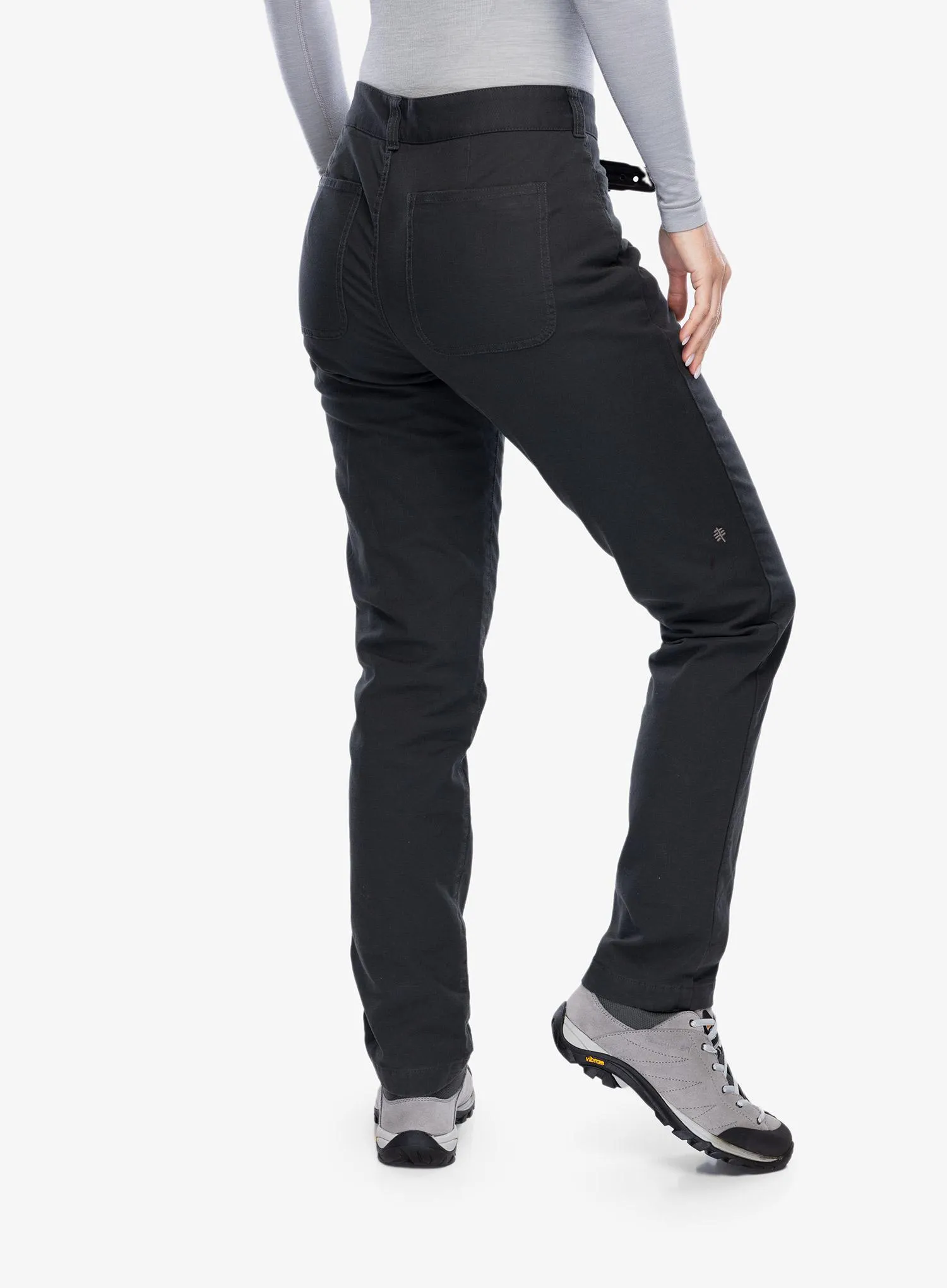 Ženske hlače Royal Robbins Billy Goat II Lined Pant - charcoal