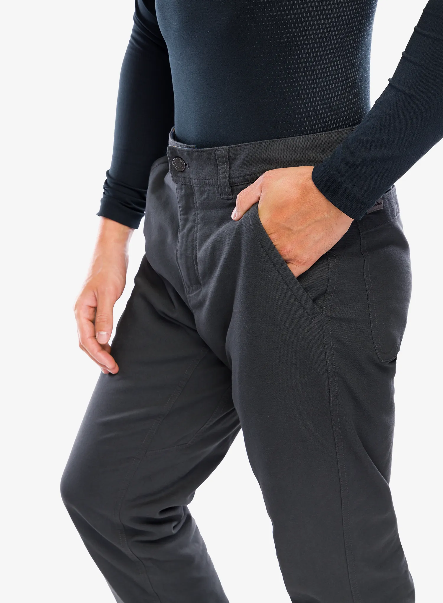 Hlače Royal Robbins Billy Goat II Lined Pant - charcoal