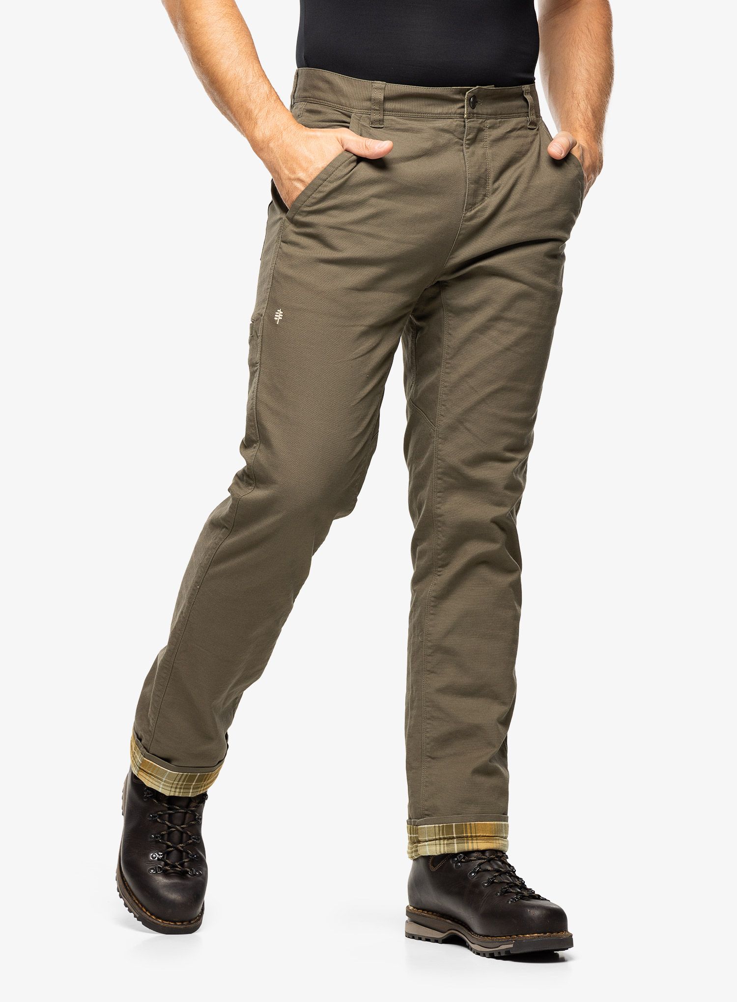 Moške hlače Royal Robbins Billy Goat II Lined Pant - everglade