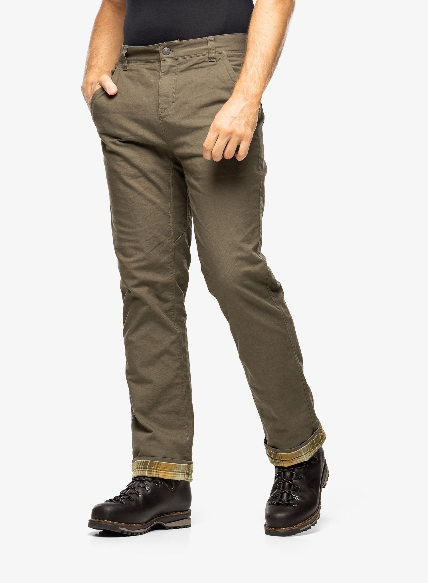 Moške hlače Royal Robbins Billy Goat II Lined Pant - everglade