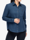 Ženska srajca Royal Robbins Clouds Rest Hemp LS - deep blue htr