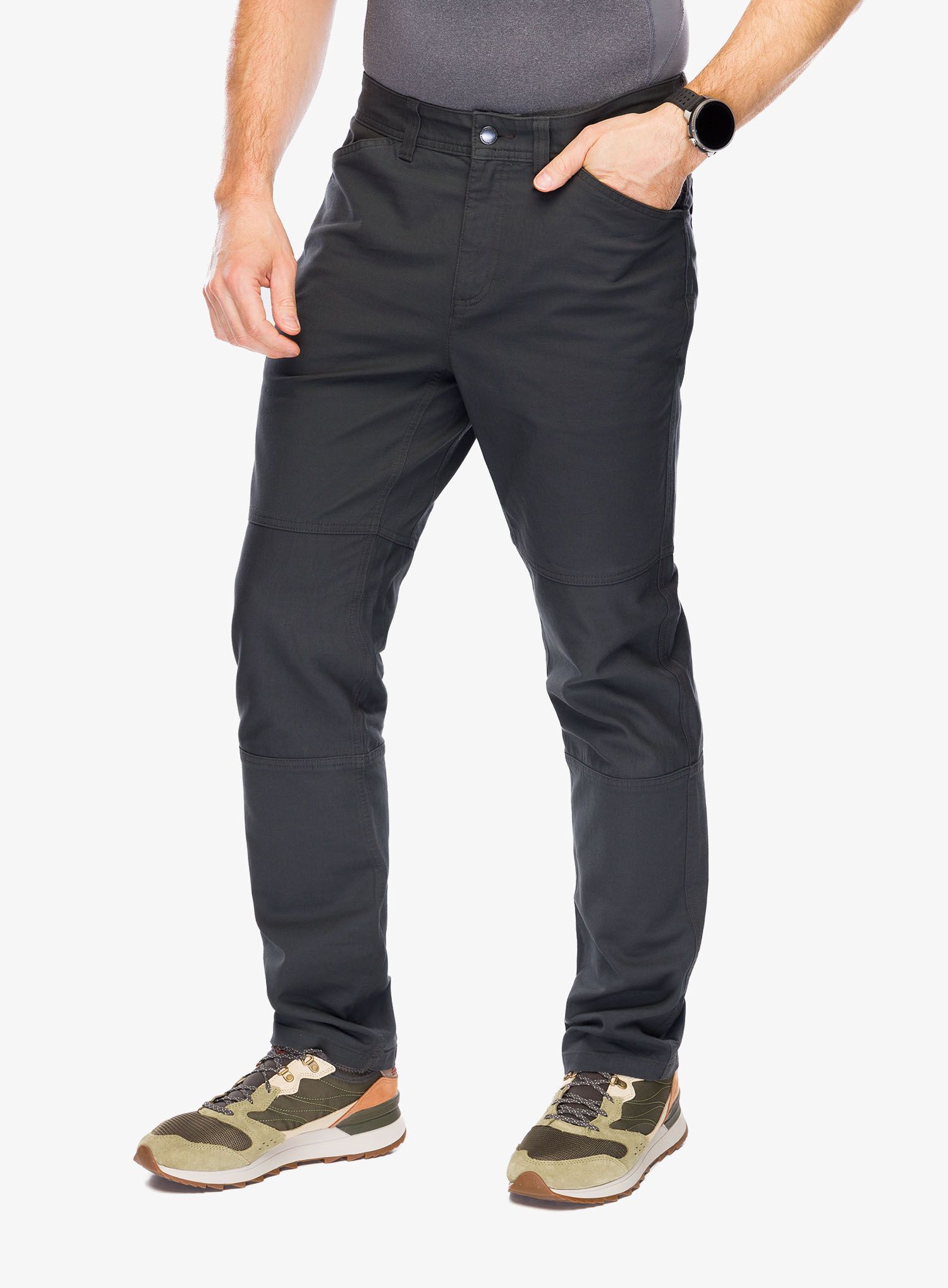 Hlače za plezanje Royal Robbins Half Dome Pant - charcoal