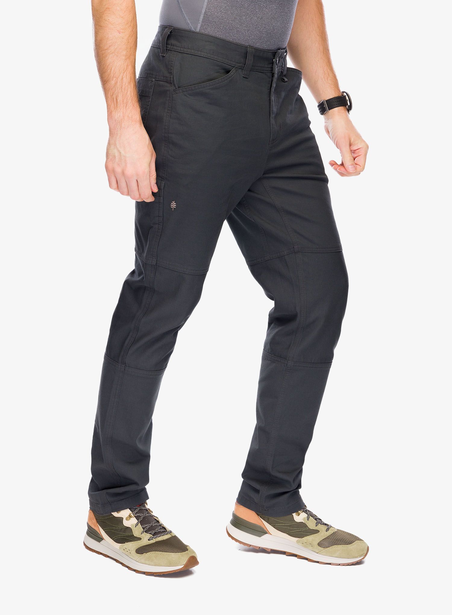 Hlače za plezanje Royal Robbins Half Dome Pant - charcoal