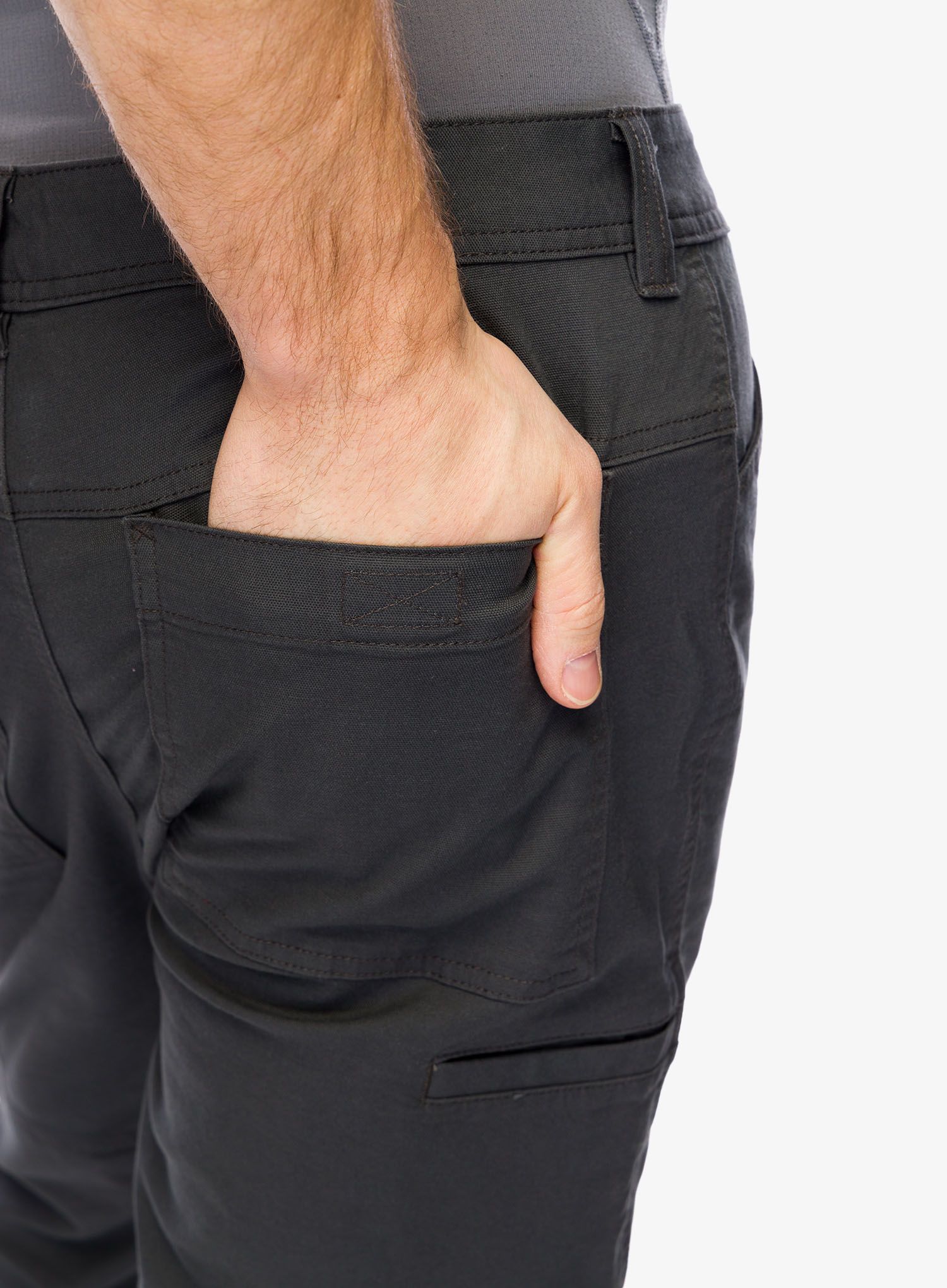 Hlače za plezanje Royal Robbins Half Dome Pant - charcoal