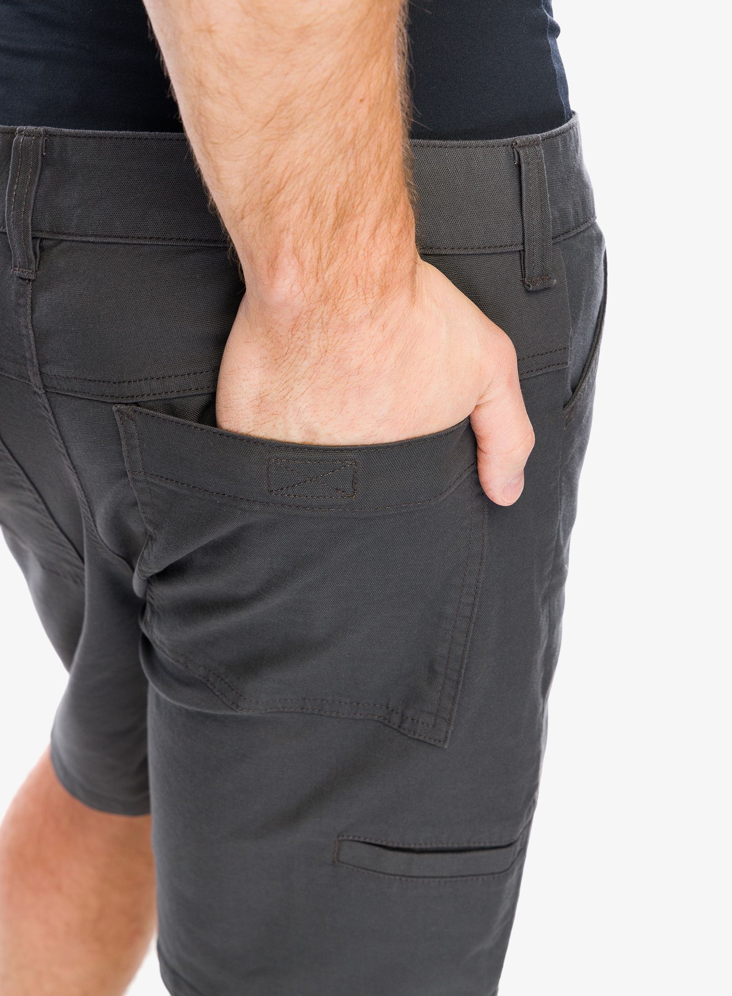 Kratke hlače Royal Robbins Half Dome Short - charcoal