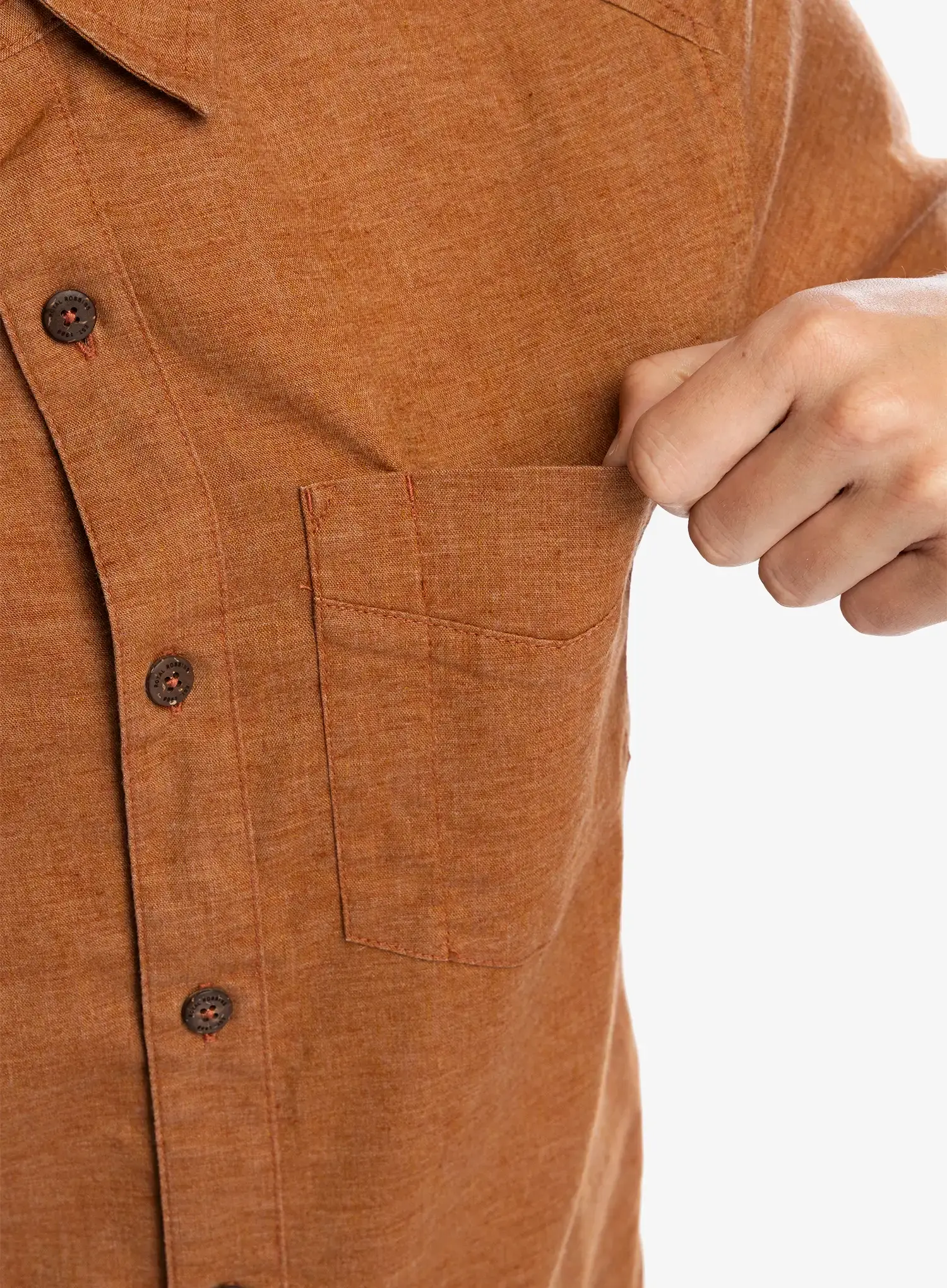 Srajca Royal Robbins Hempline S/S - baked clay