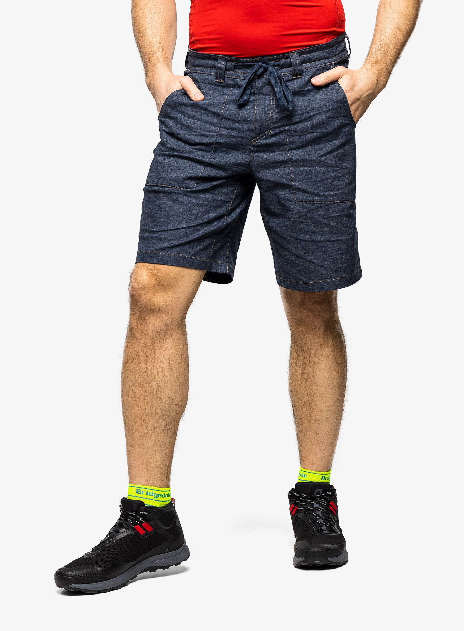 Moške kratke hlače Royal Robbins Hempline Short - deep blue