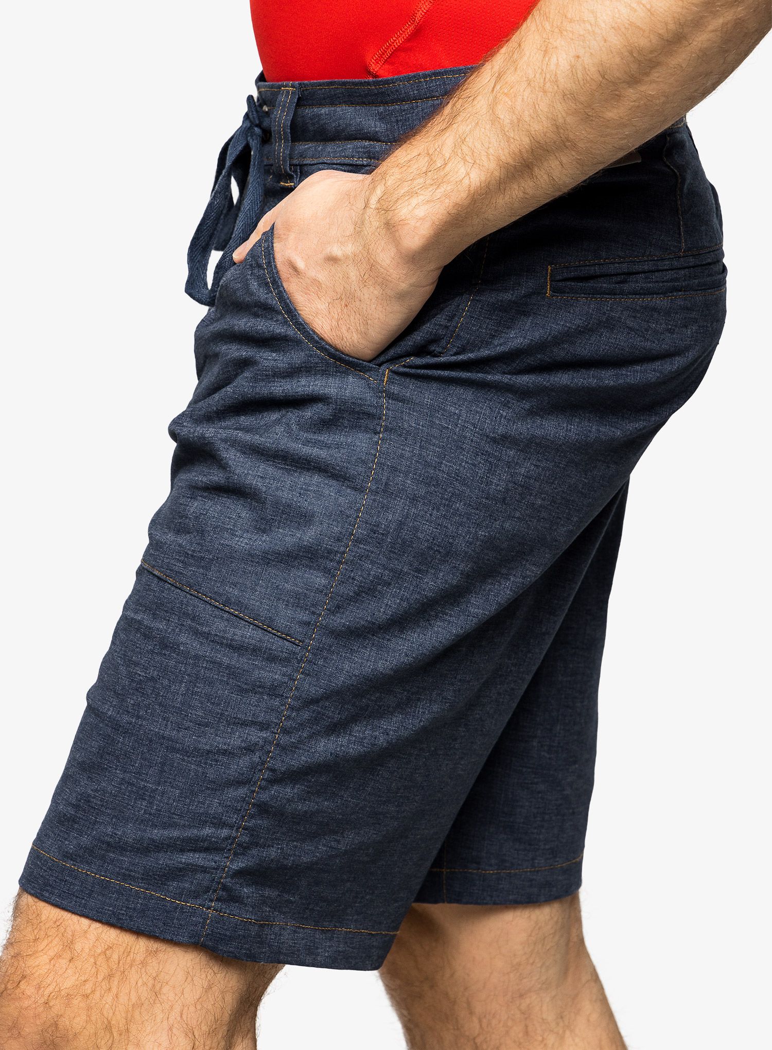 Moške kratke hlače Royal Robbins Hempline Short - deep blue