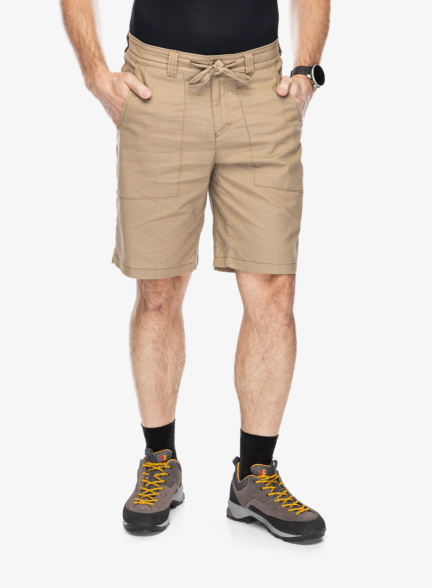 Moške kratke hlače Royal Robbins Hempline Short - true khaki