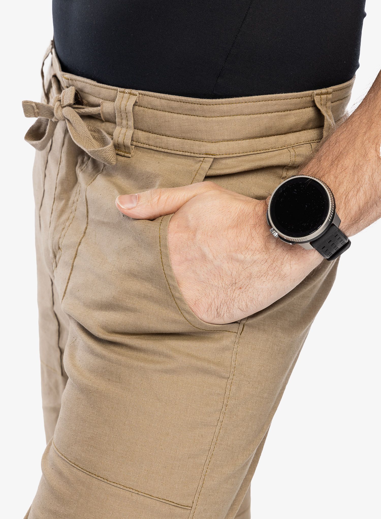 Moške kratke hlače Royal Robbins Hempline Short - true khaki