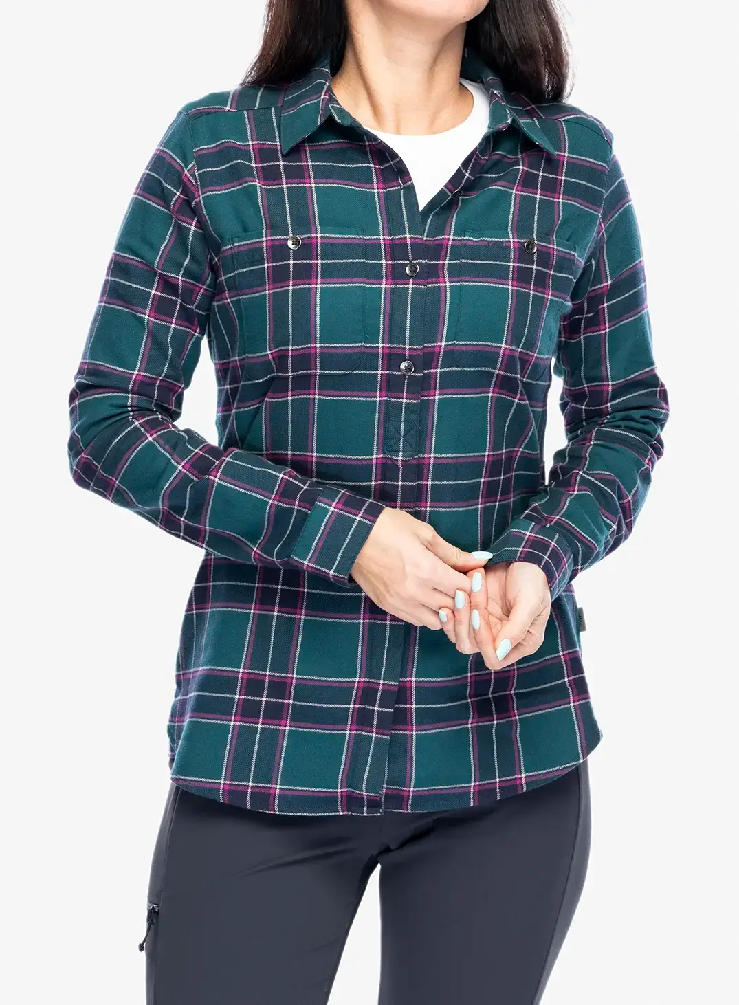 Ženska srajca Royal Robbins Lieback Flex Tunic LS - dark harbor runyon pld