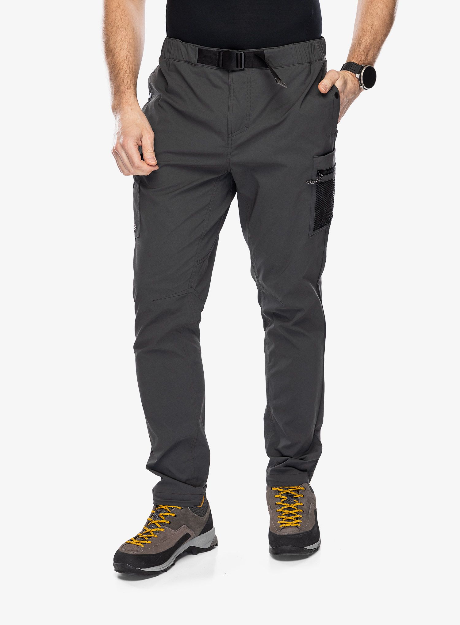 Pohodniške hlače Royal Robbins Merced Pant - charcoal