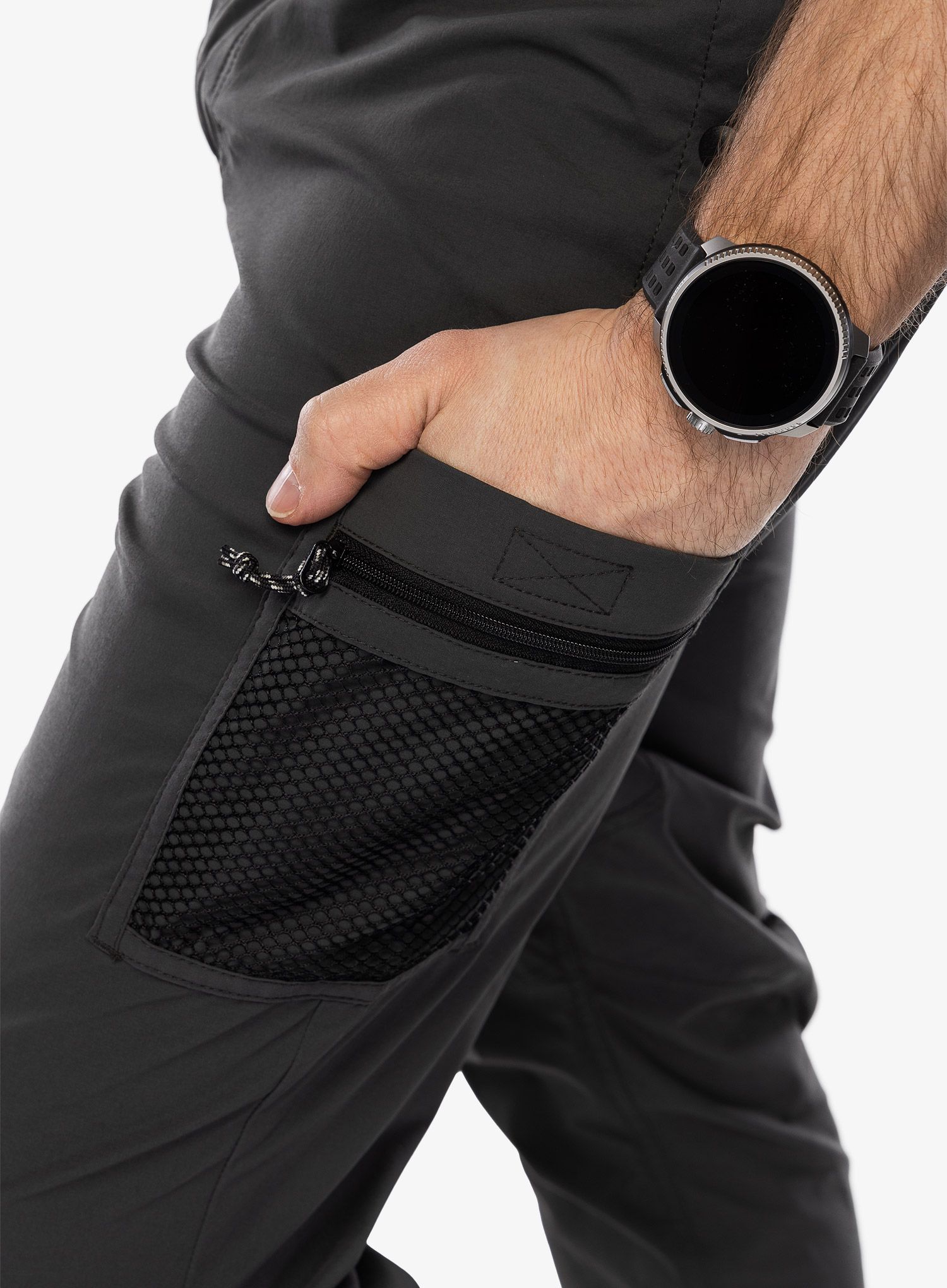 Pohodniške hlače Royal Robbins Merced Pant - charcoal