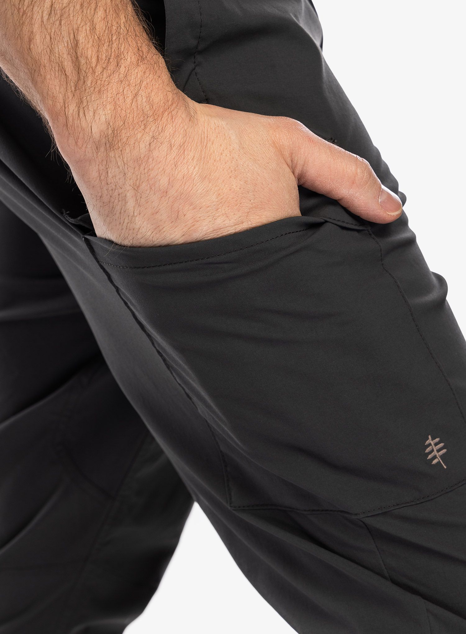 Pohodniške hlače Royal Robbins Merced Pant - charcoal