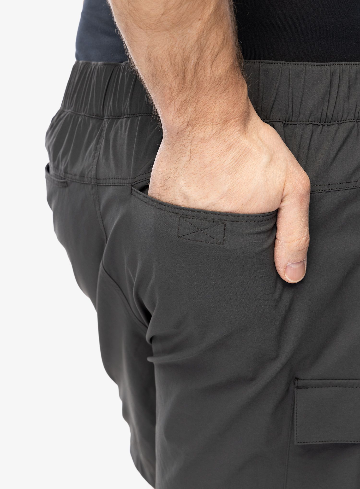 Pohodniške kratke hlače Royal Robbins Merced Short - charcoal