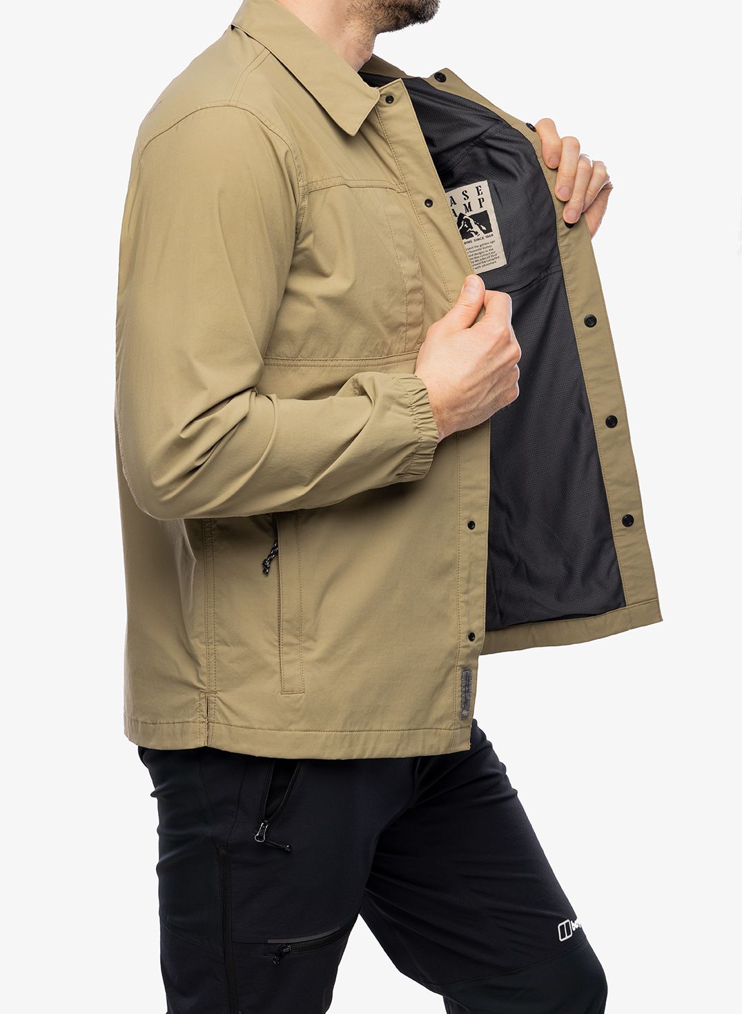 Vetrovka Royal Robbins Merced Wind Shirt - covert green