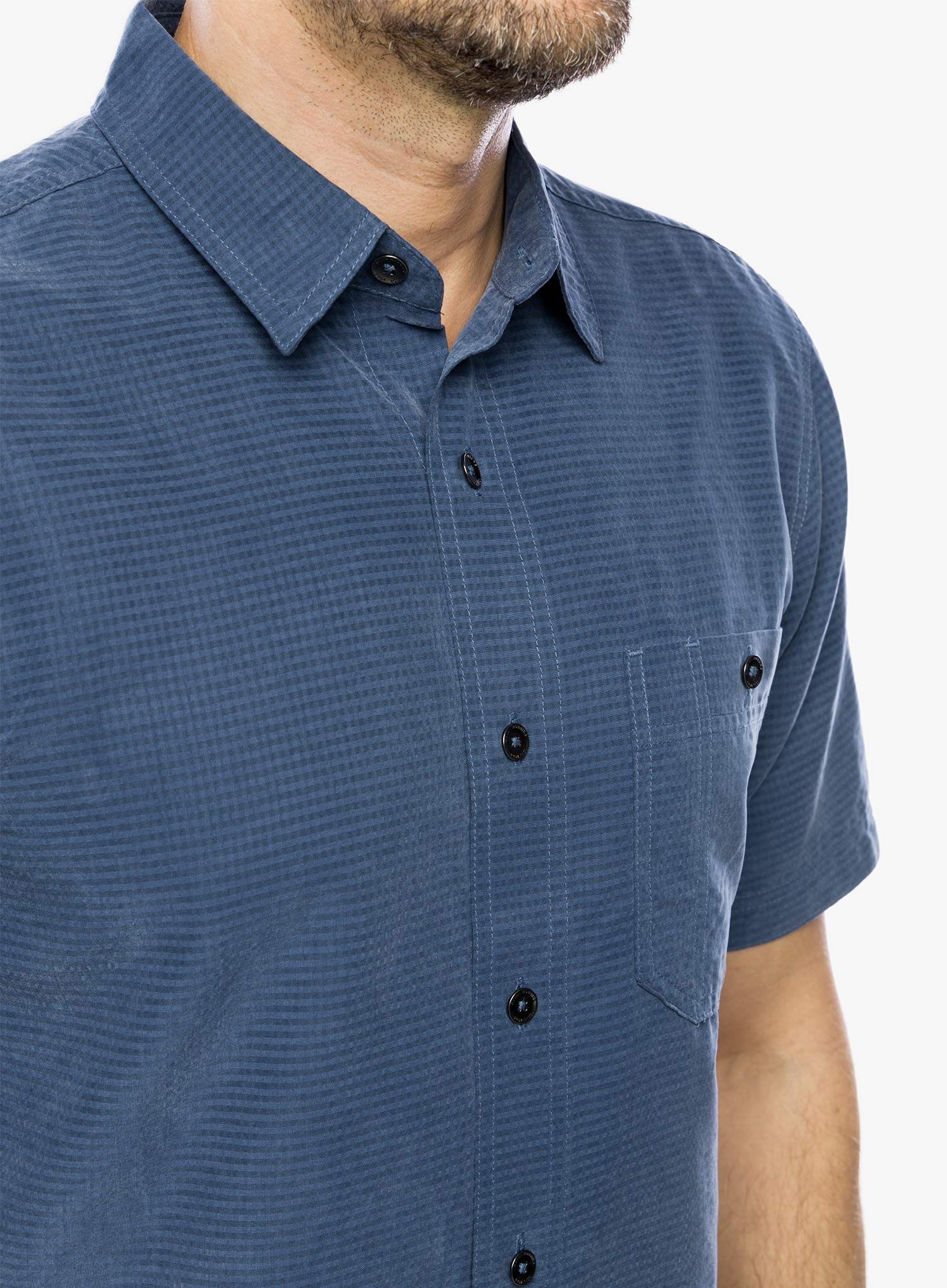 Srajca Royal Robbins Mojave Pucker Dry S/S - collins blue