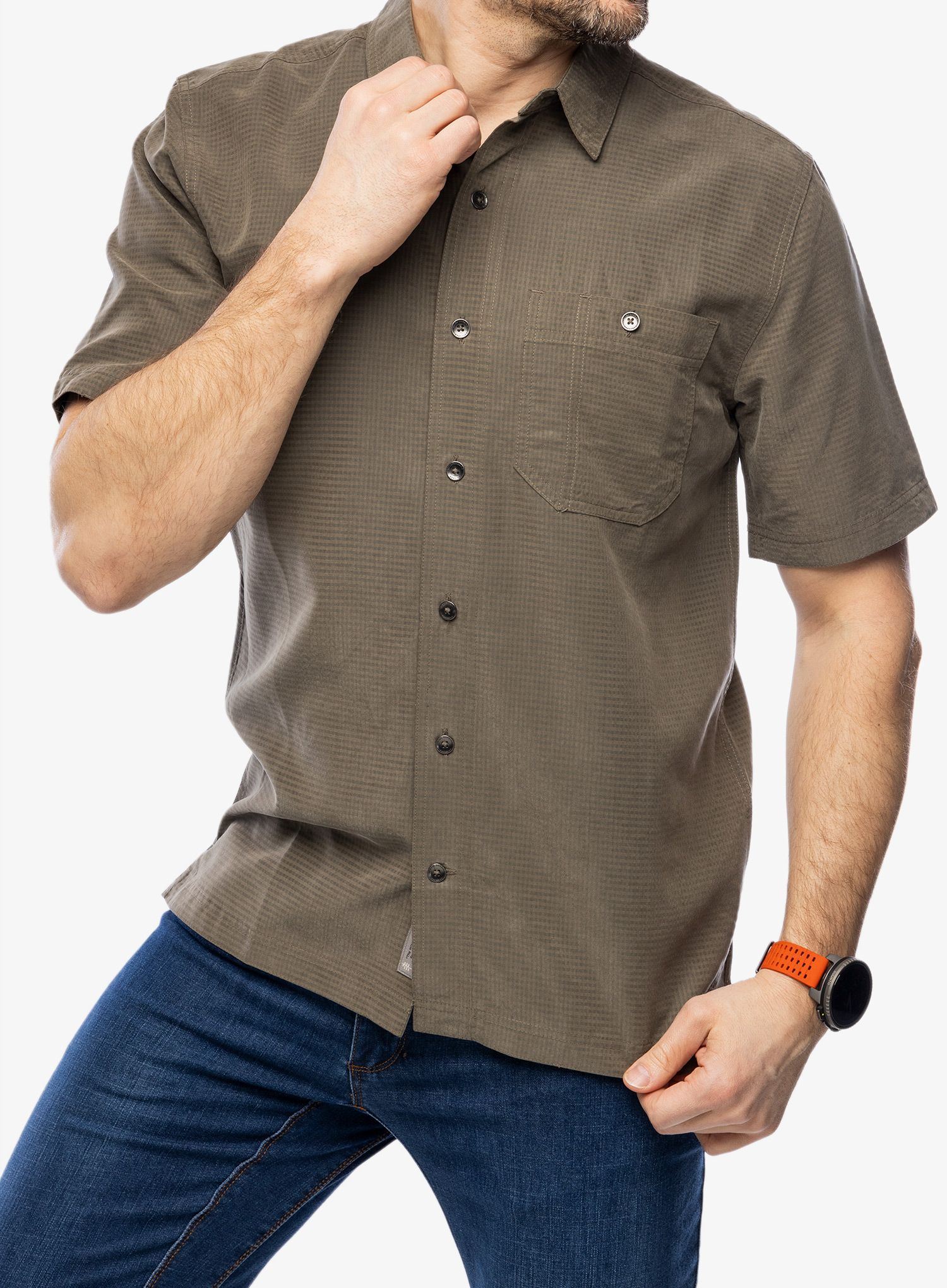 Srajca Royal Robbins Mojave Pucker Dry S/S - everglade