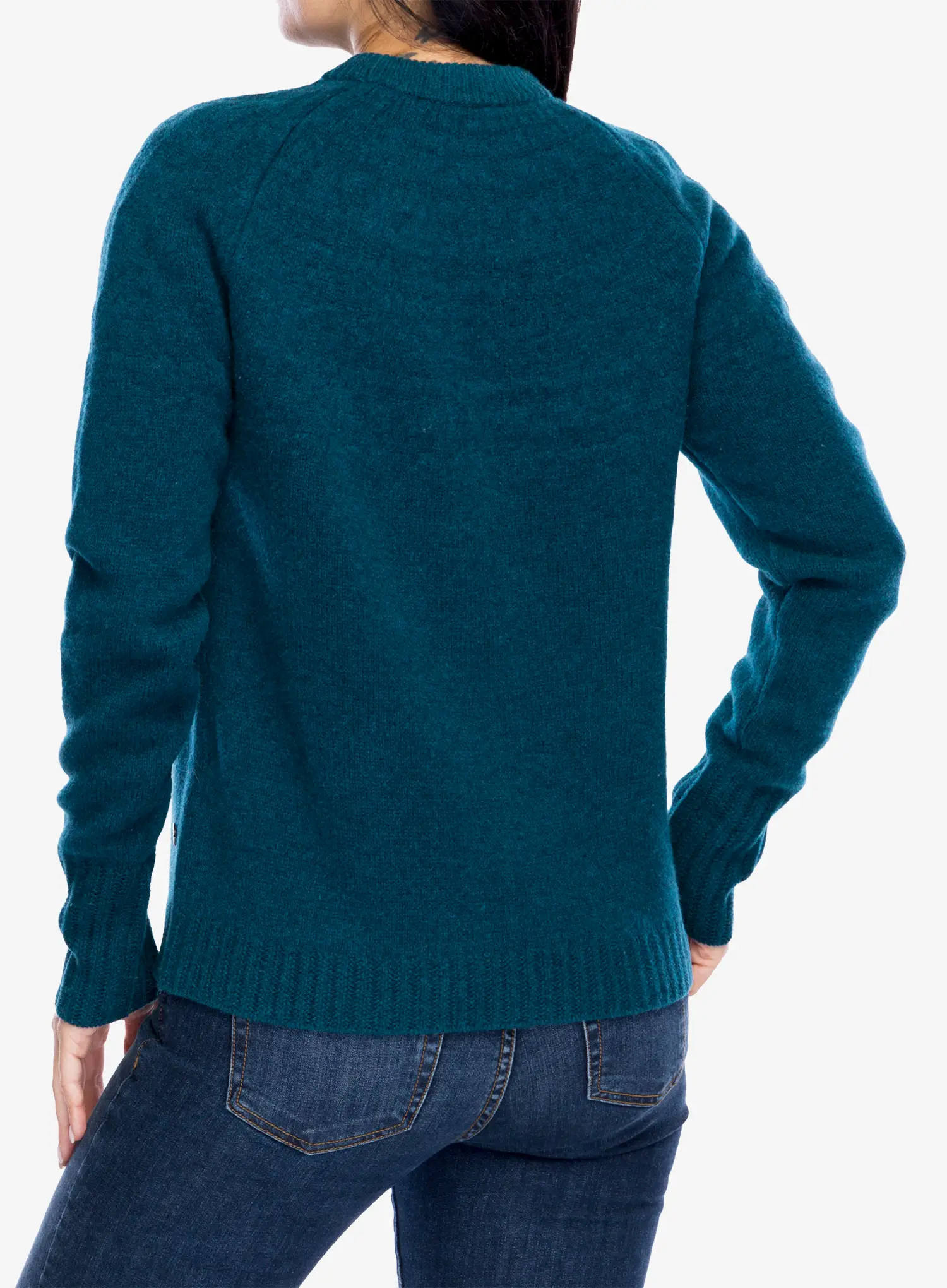 Ženski pulover Royal Robbins Rockcraft Wool Crew - blue teal