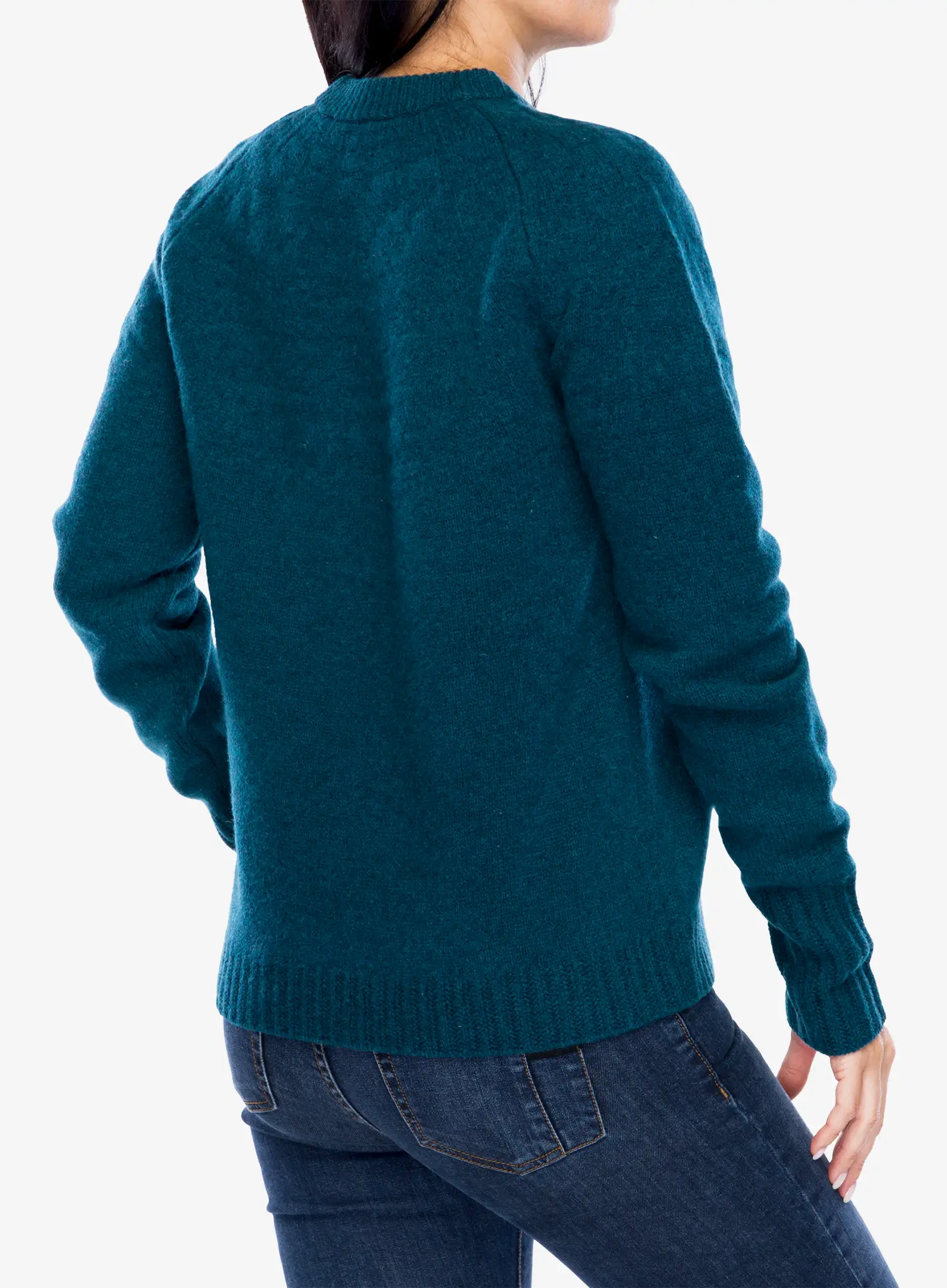 Ženski pulover Royal Robbins Rockcraft Wool Crew - blue teal