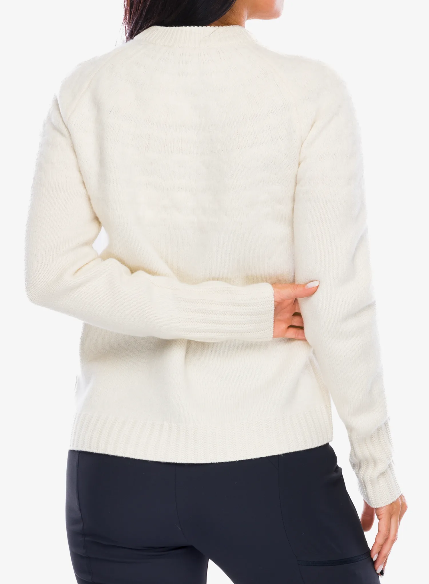 Ženski pulover Royal Robbins Rockcraft Wool Crew - chalk