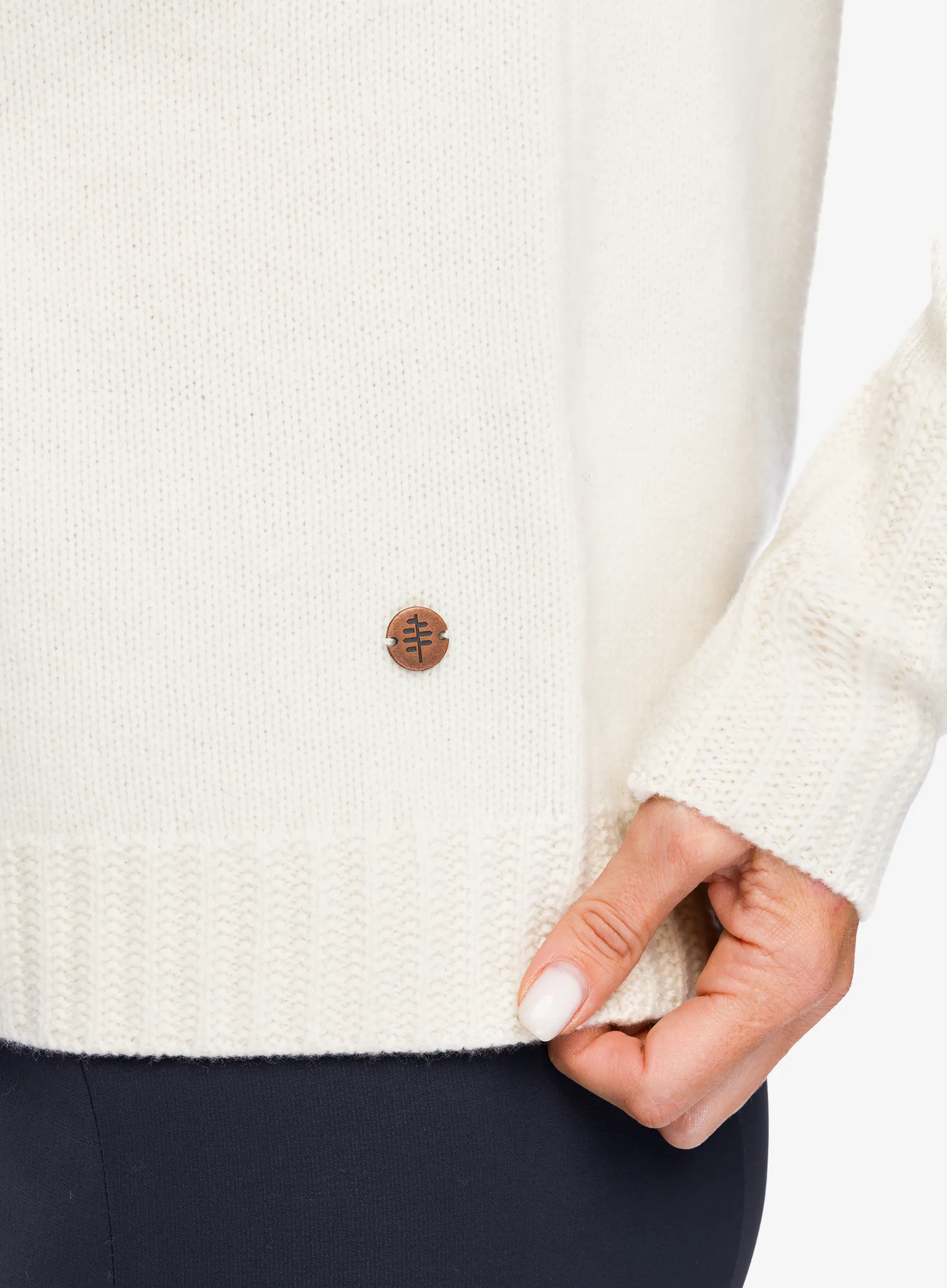 Ženski pulover Royal Robbins Rockcraft Wool Crew - chalk